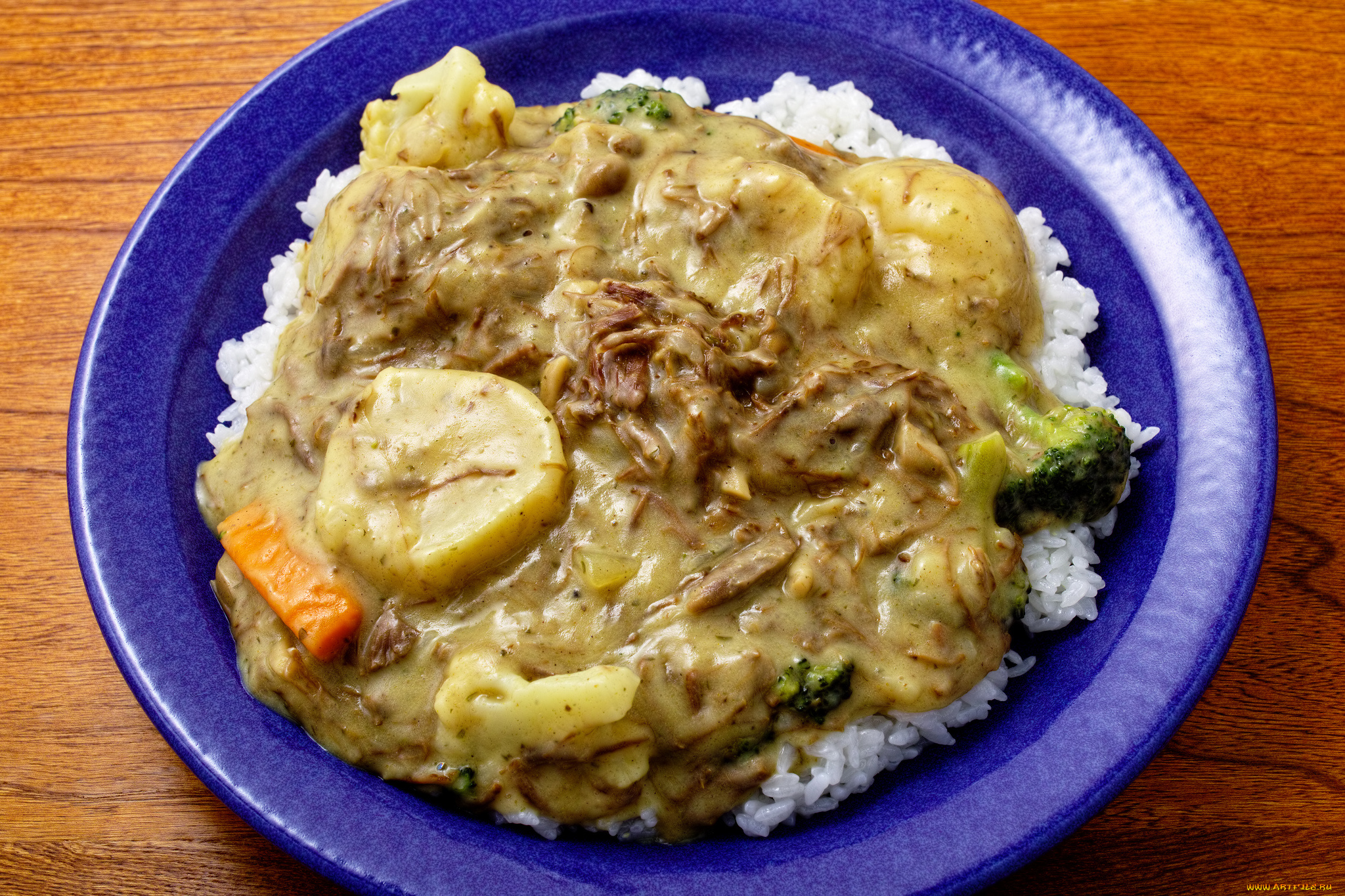 еда, вторые, блюда, рися, мясо, соус