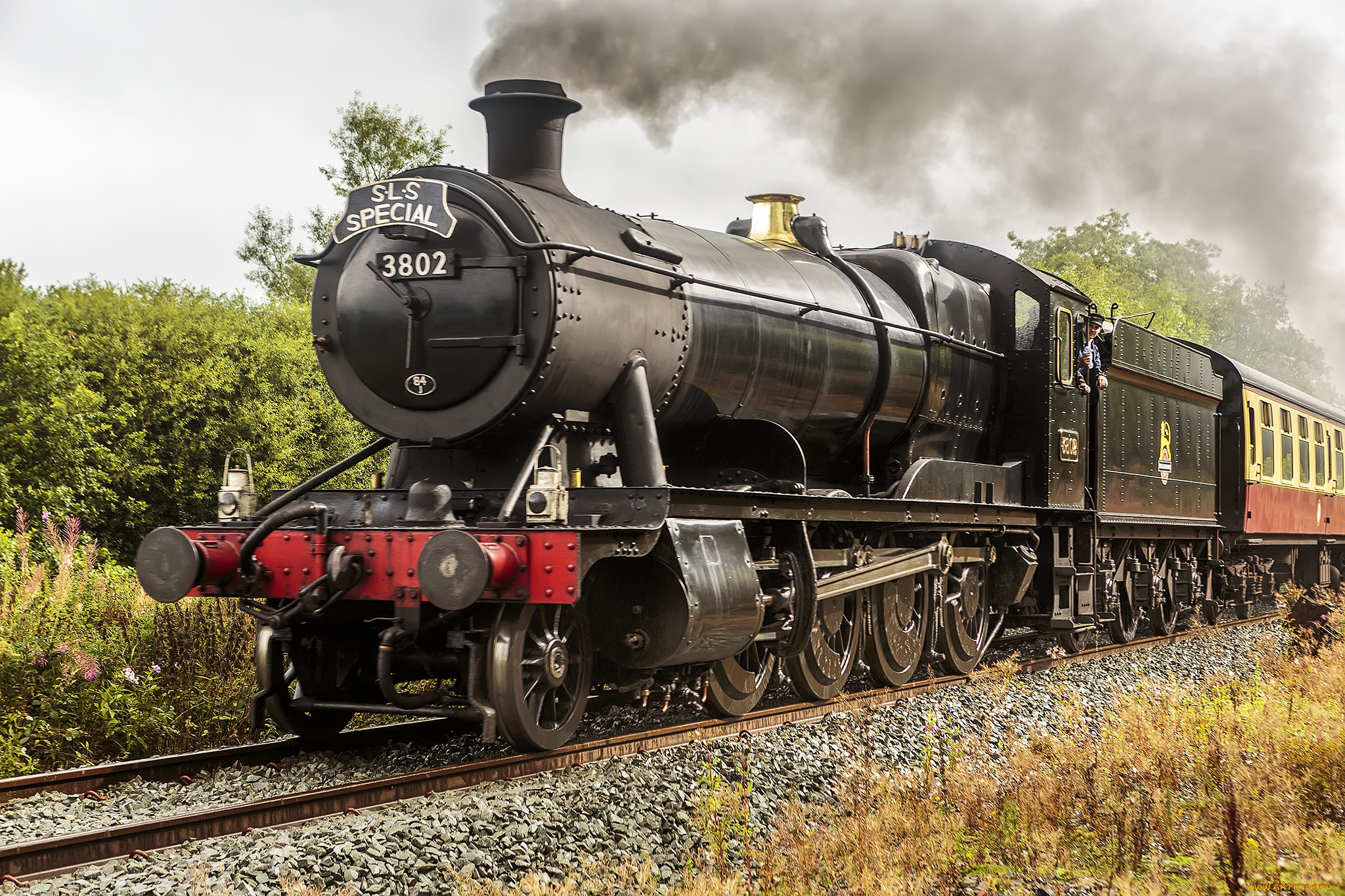 техника, паровозы, паровоз, дорога, железная, рельсы