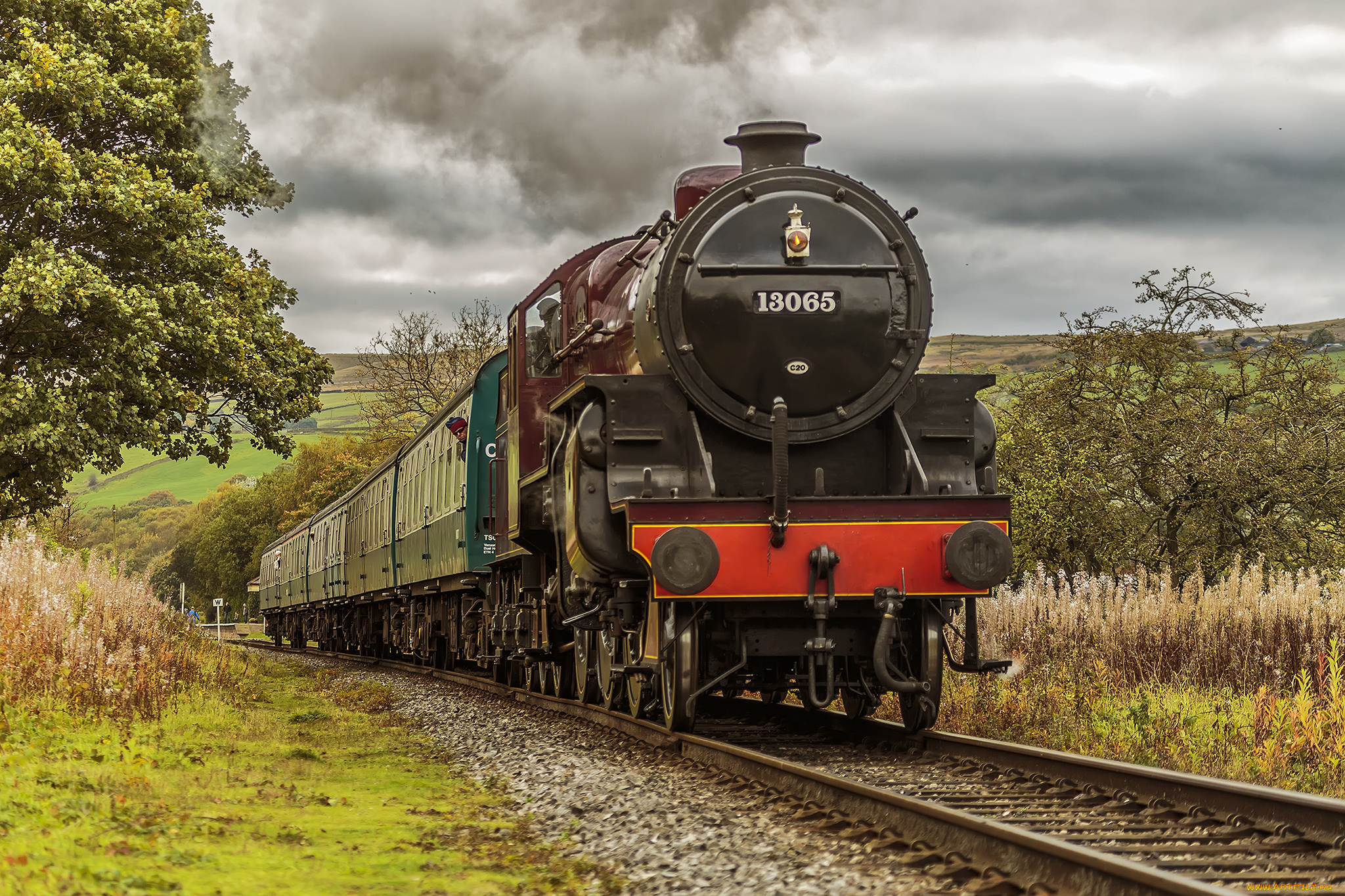 техника, паровозы, паровоз, рельсы, дорога, железная