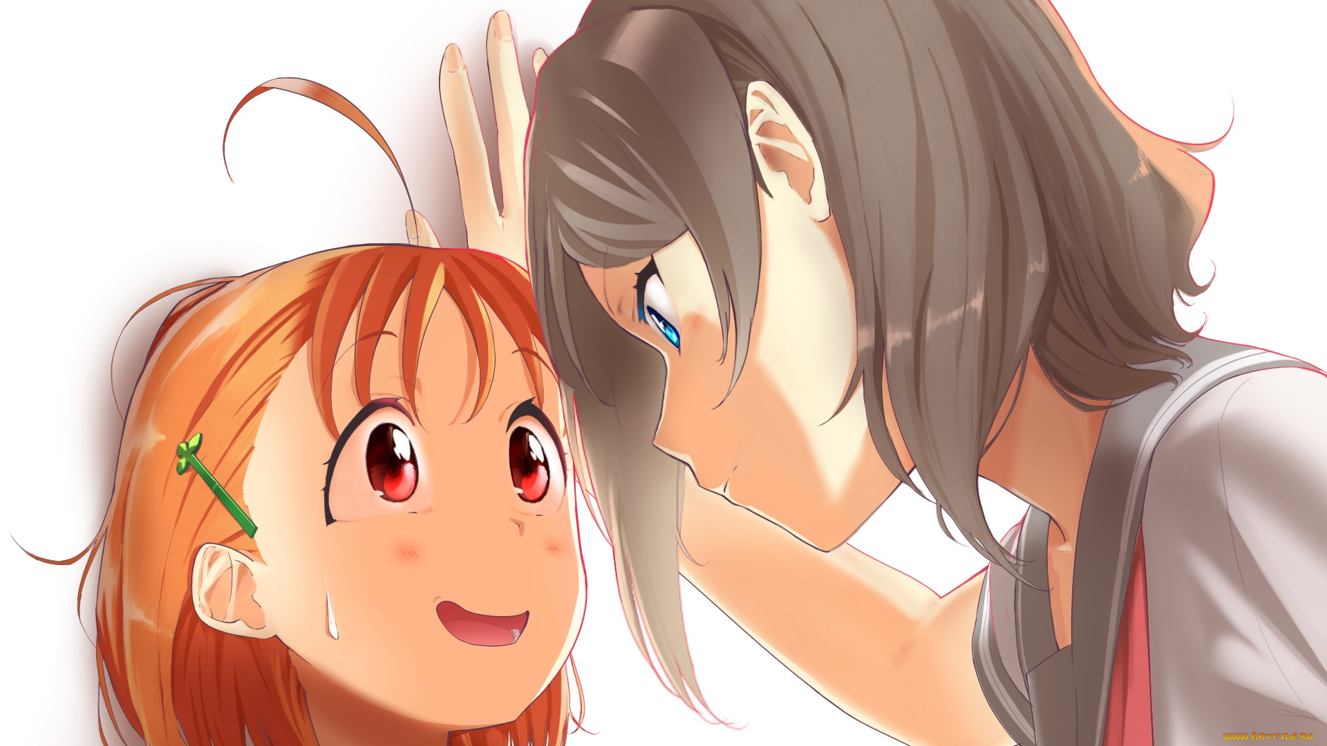 аниме, love, live, , school, idol, project, фон, взгляд, девушки