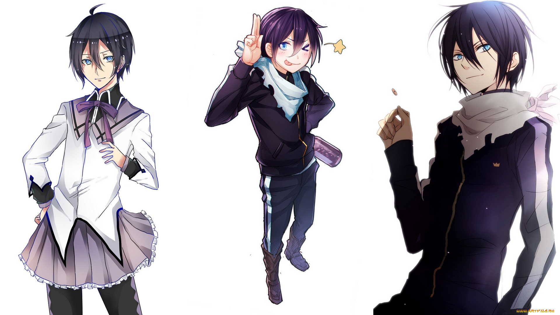 аниме, noragami, Ято