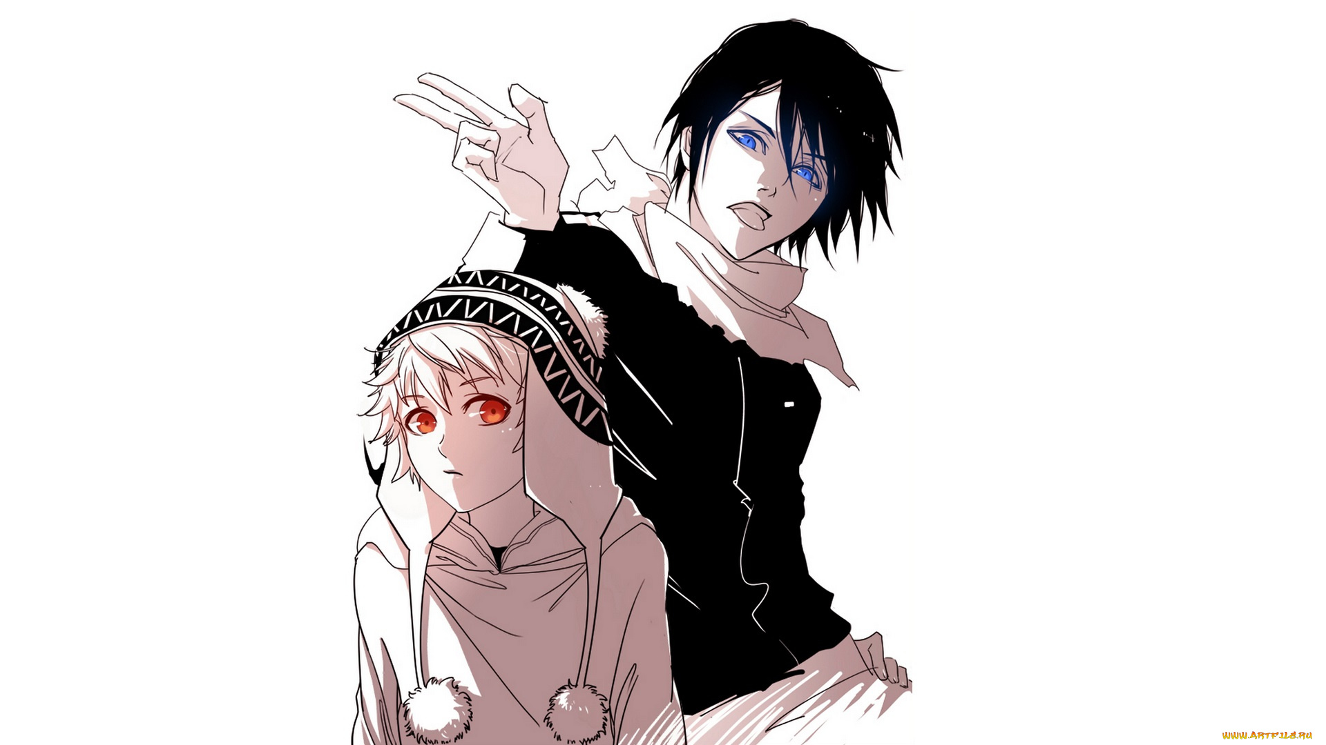 аниме, noragami, юкине, Ято