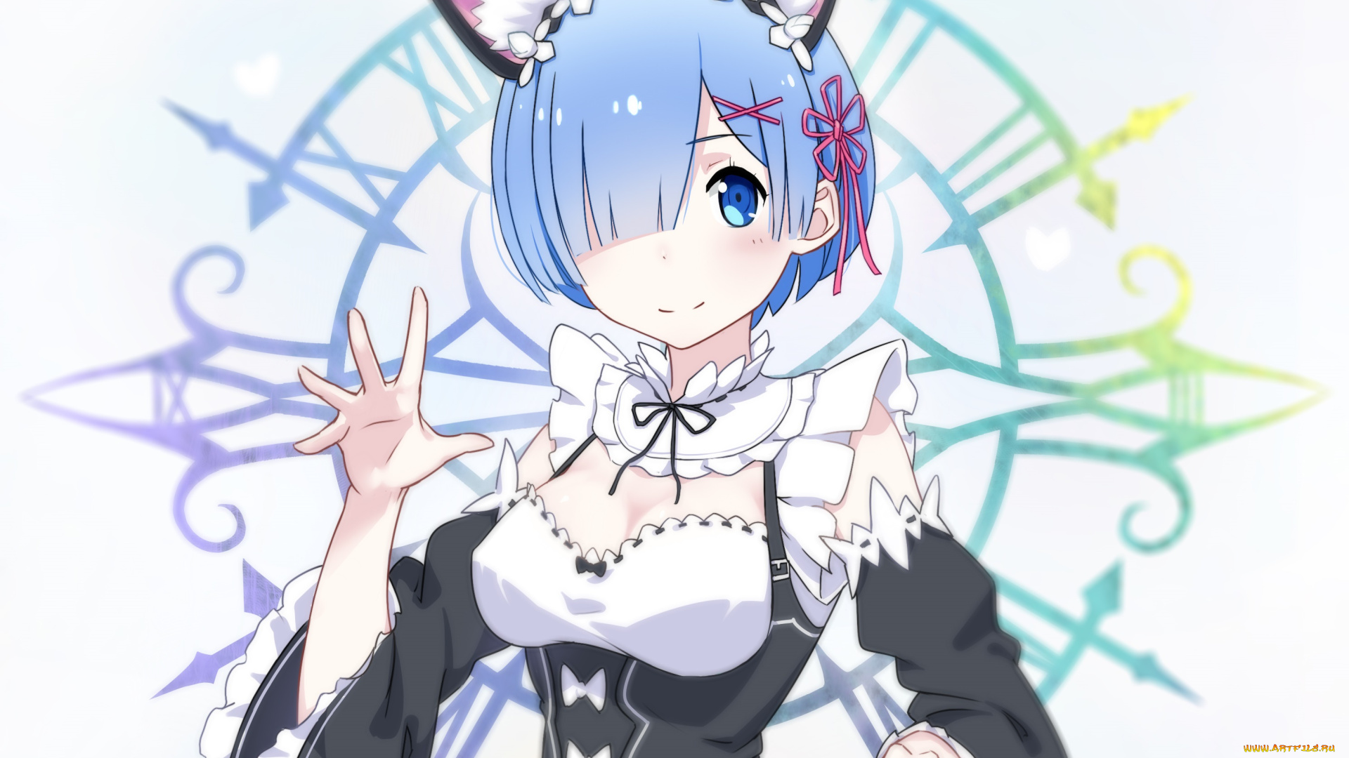 аниме, re, , zero, kara, hajimeru, isekai, seikatsu, rem