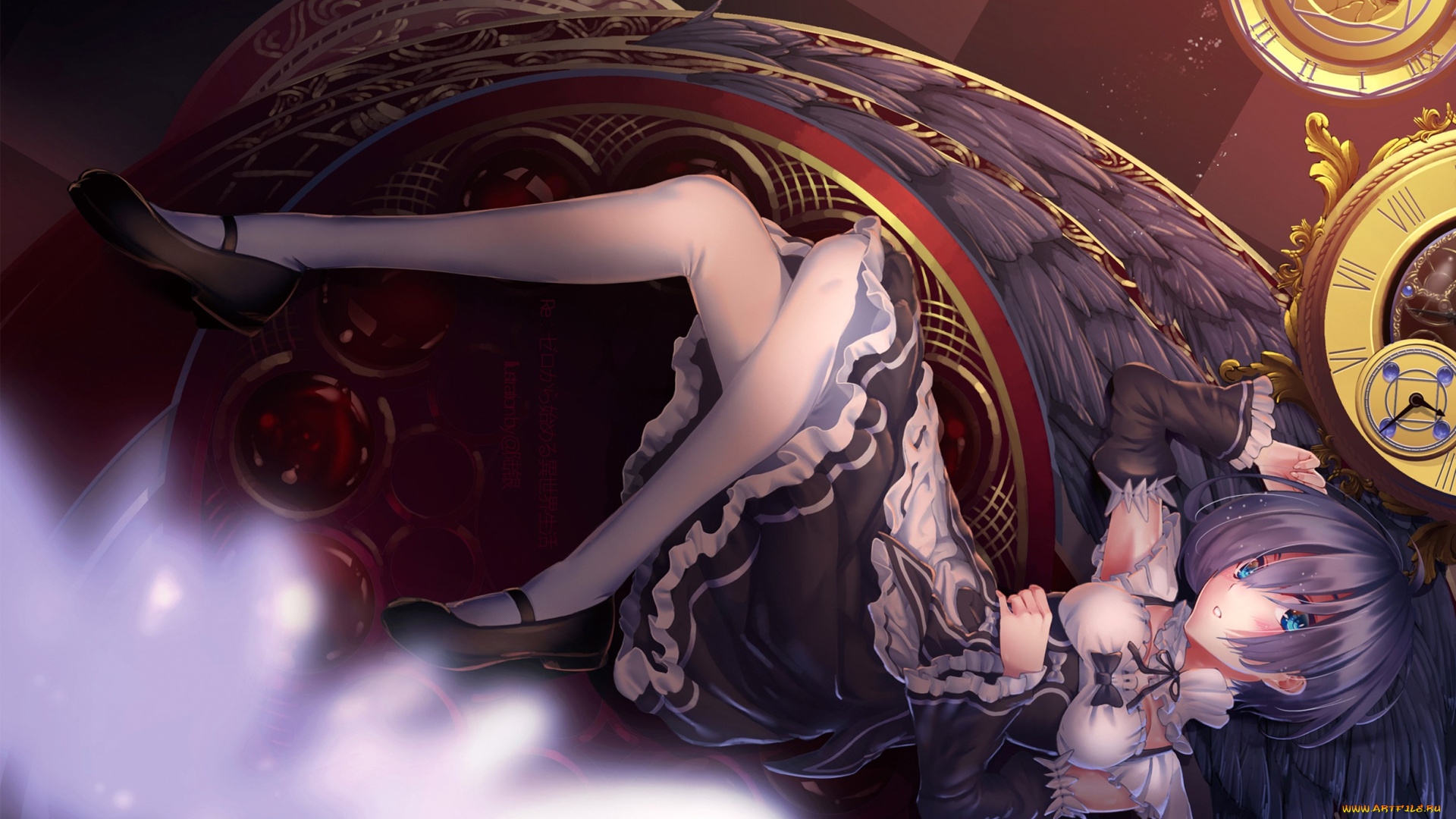 аниме, re, , zero, kara, hajimeru, isekai, seikatsu, rem