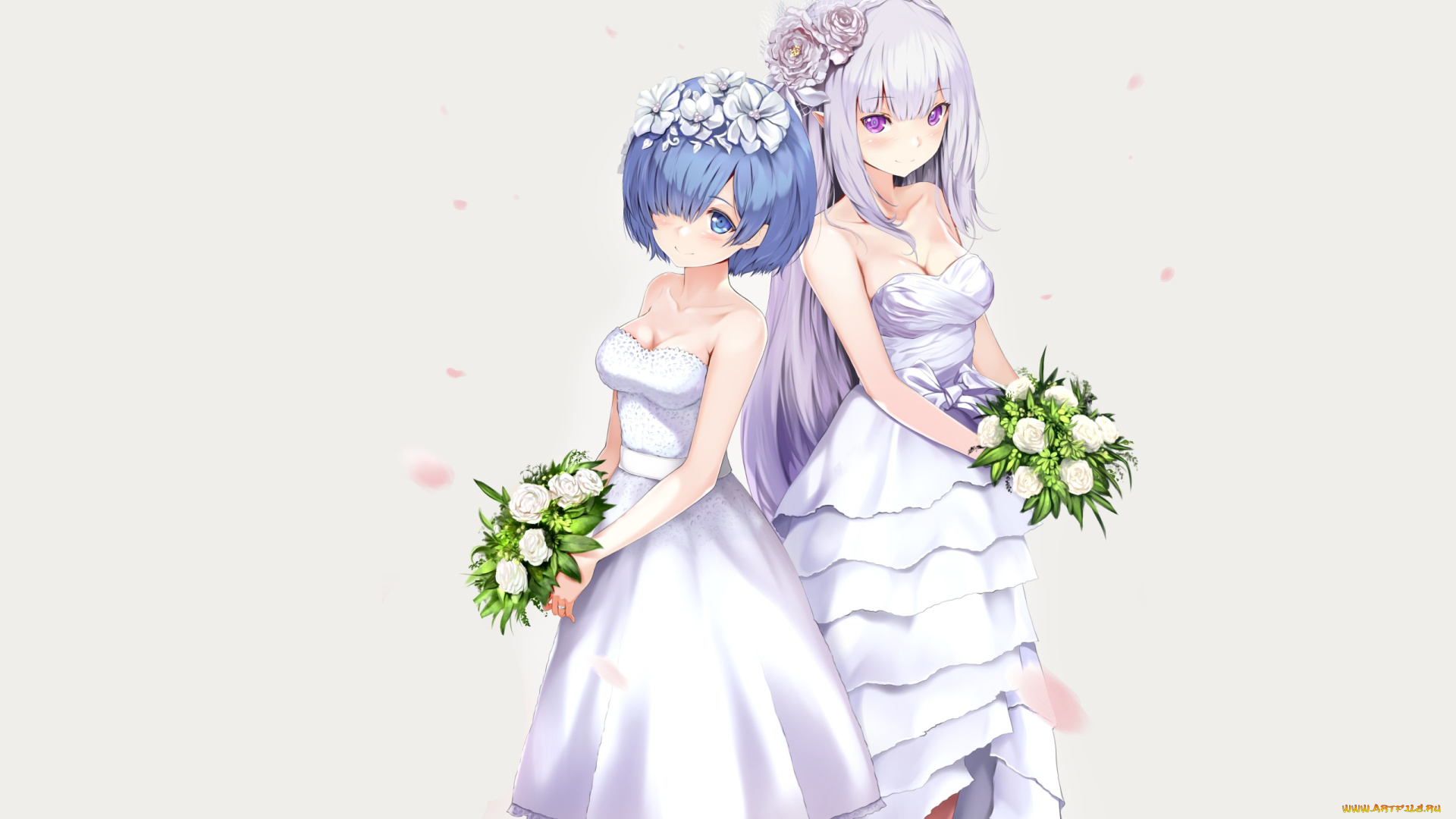 аниме, re, , zero, kara, hajimeru, isekai, seikatsu, rem, emilia