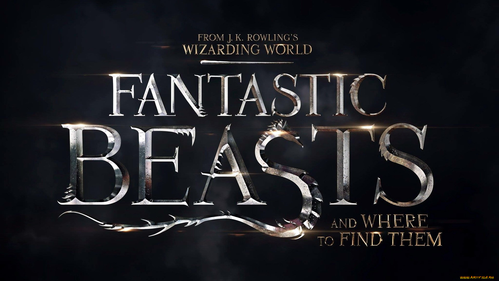 кино, фильмы, fantastic, beasts, and, where, to, find, them, надпись, название