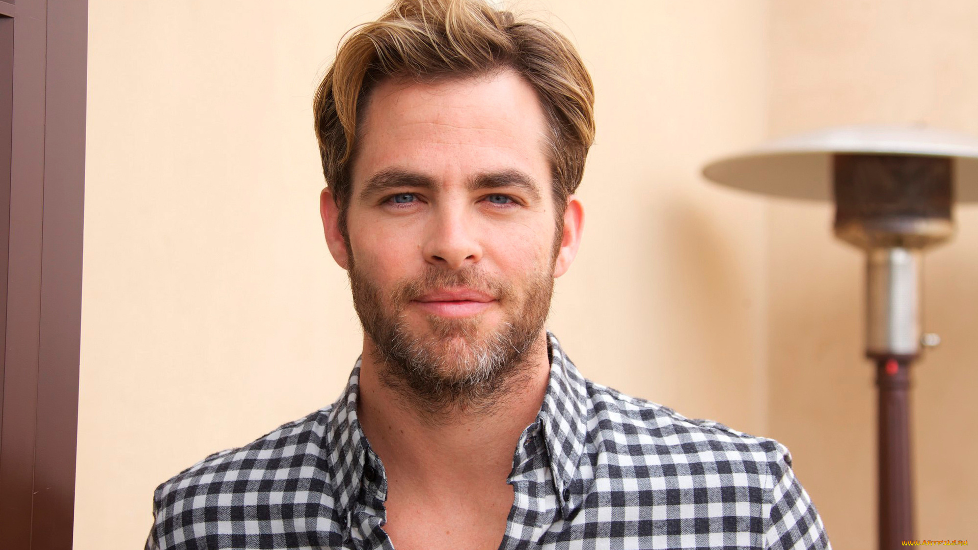 мужчины, chris, pine, бородка, усы