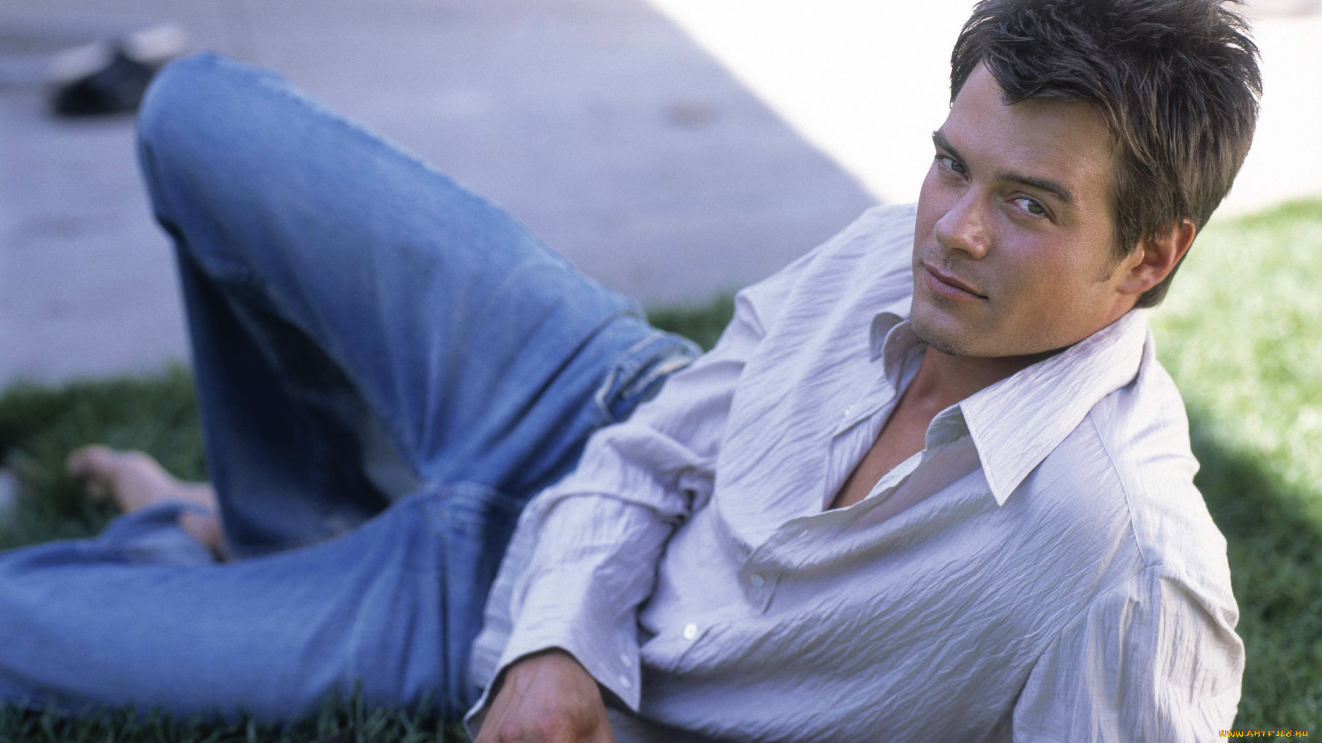 мужчины, josh, duhamel, поза