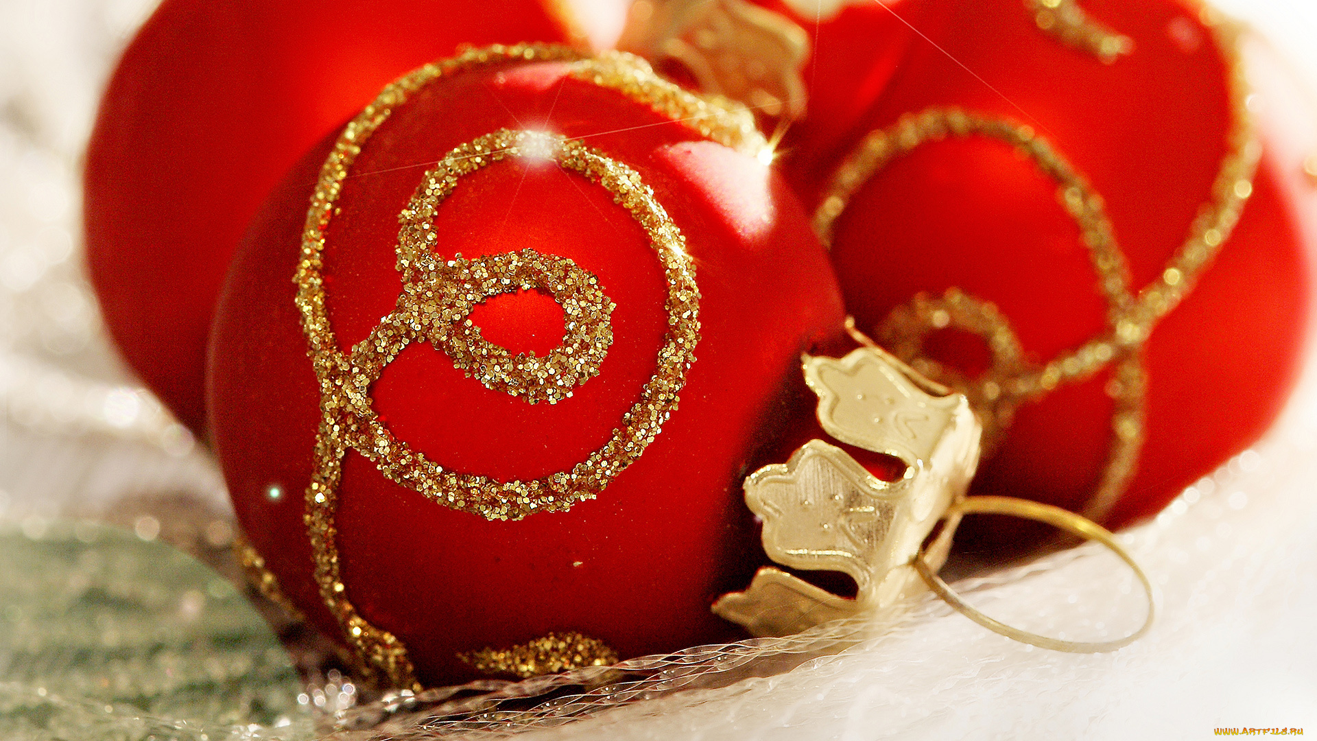 праздничные, шары, алые