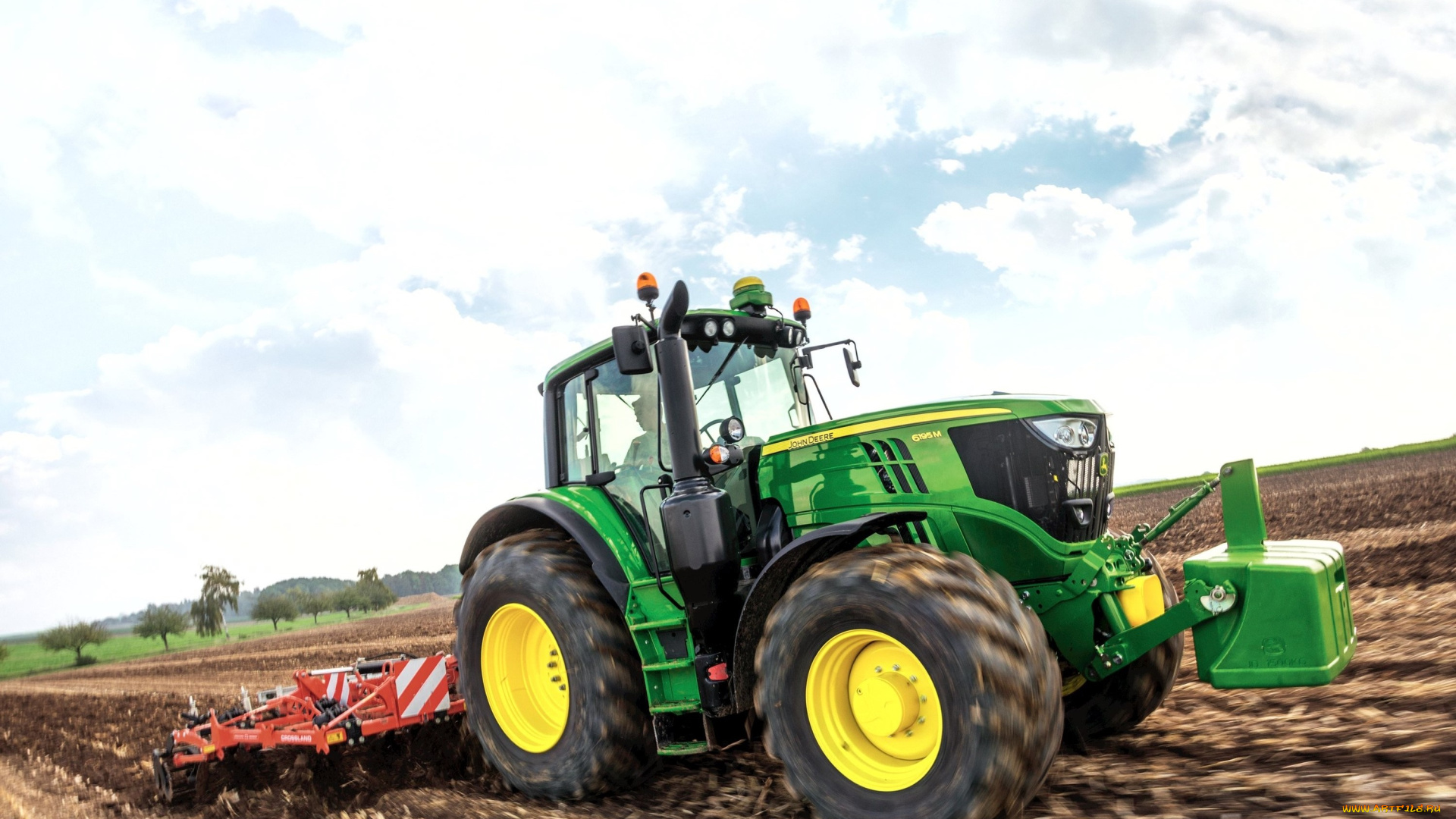 техника, тракторы, john, deere