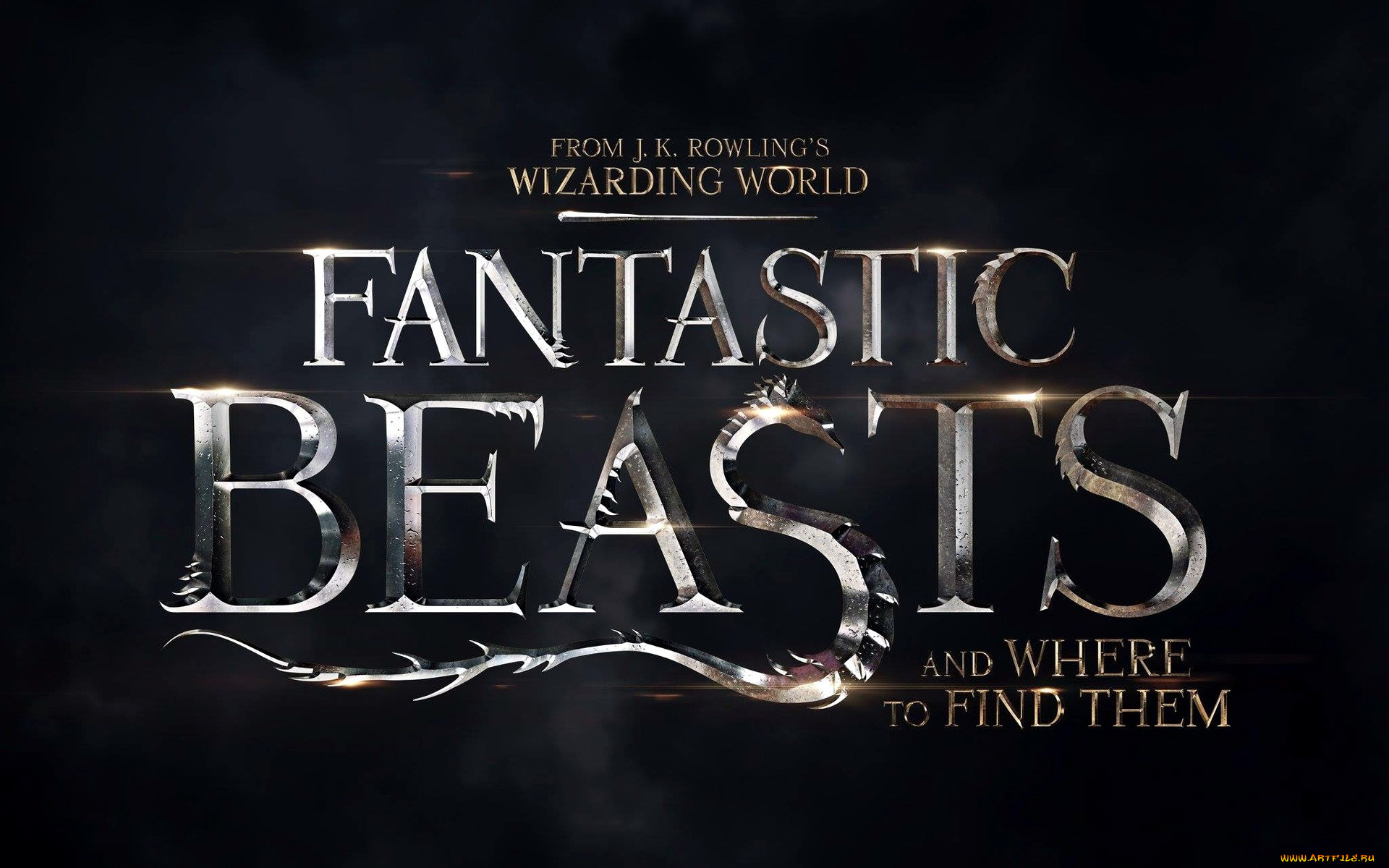 кино, фильмы, fantastic, beasts, and, where, to, find, them, надпись, название