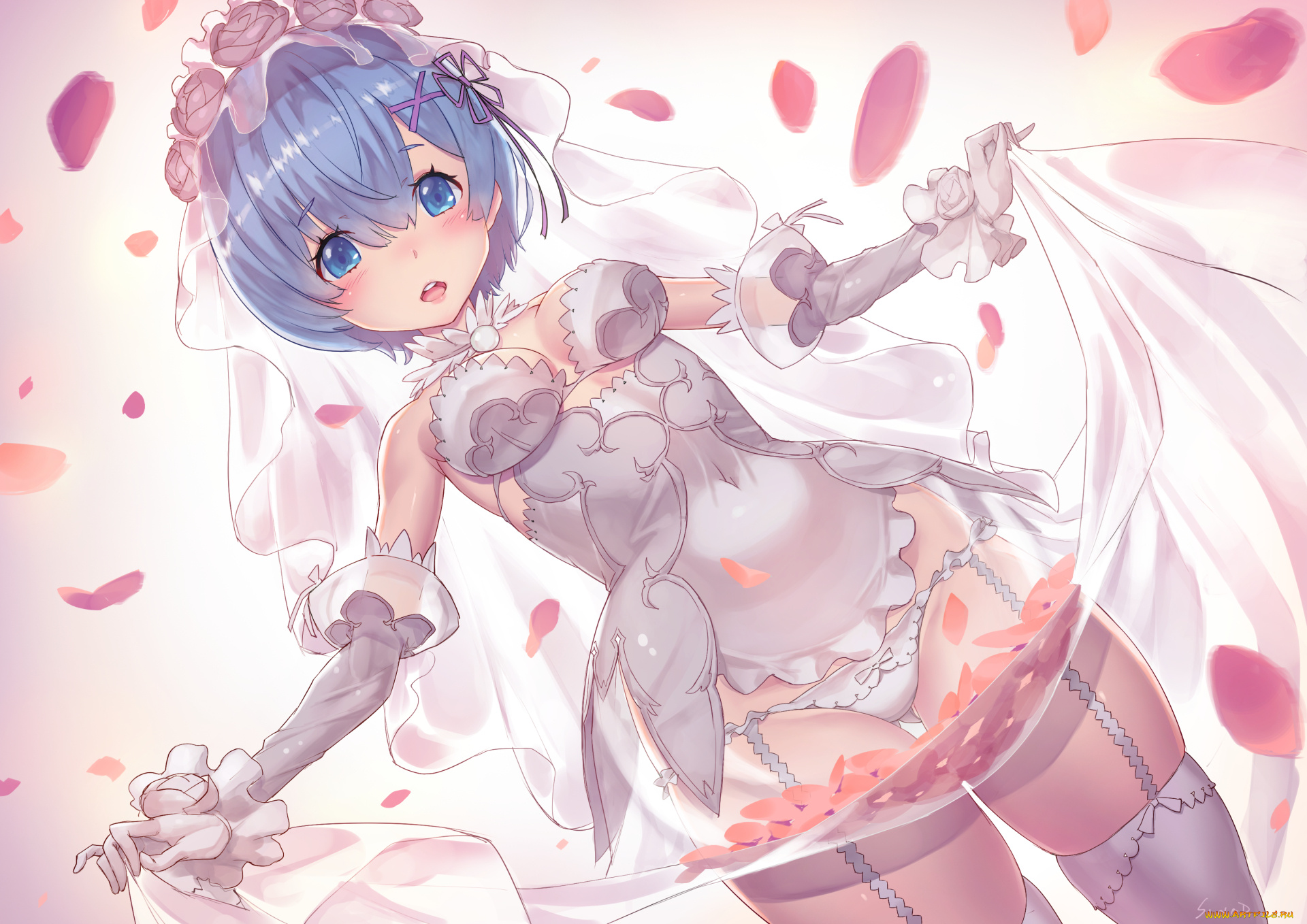 аниме, re, , zero, kara, hajimeru, isekai, seikatsu, rem