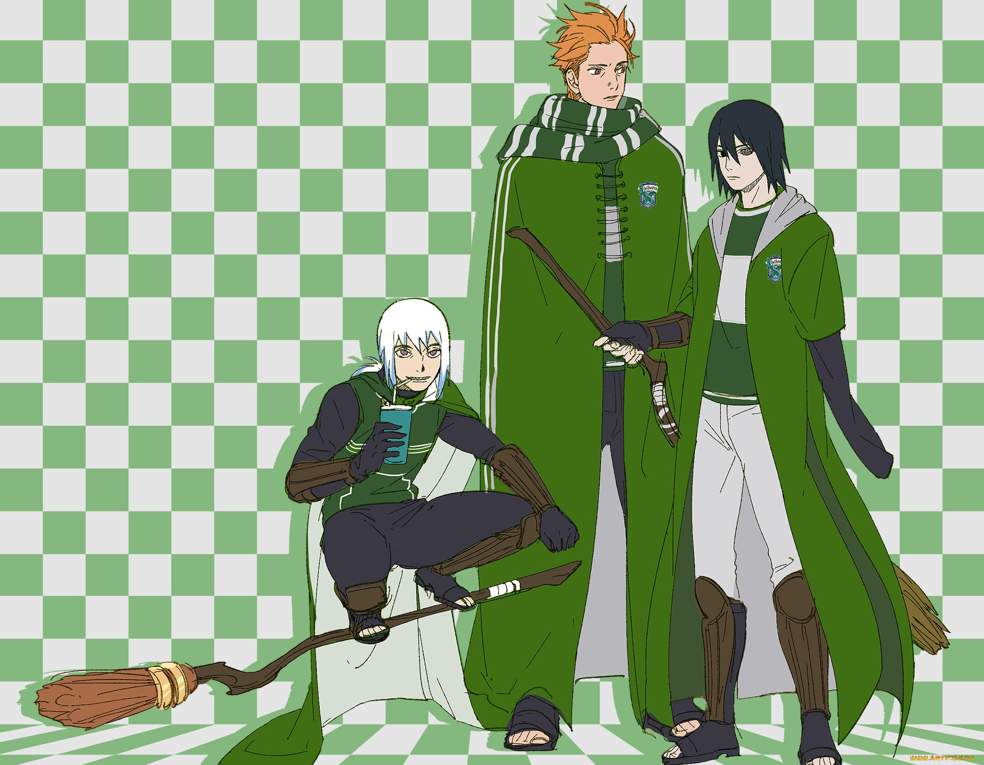 аниме, naruto, команда