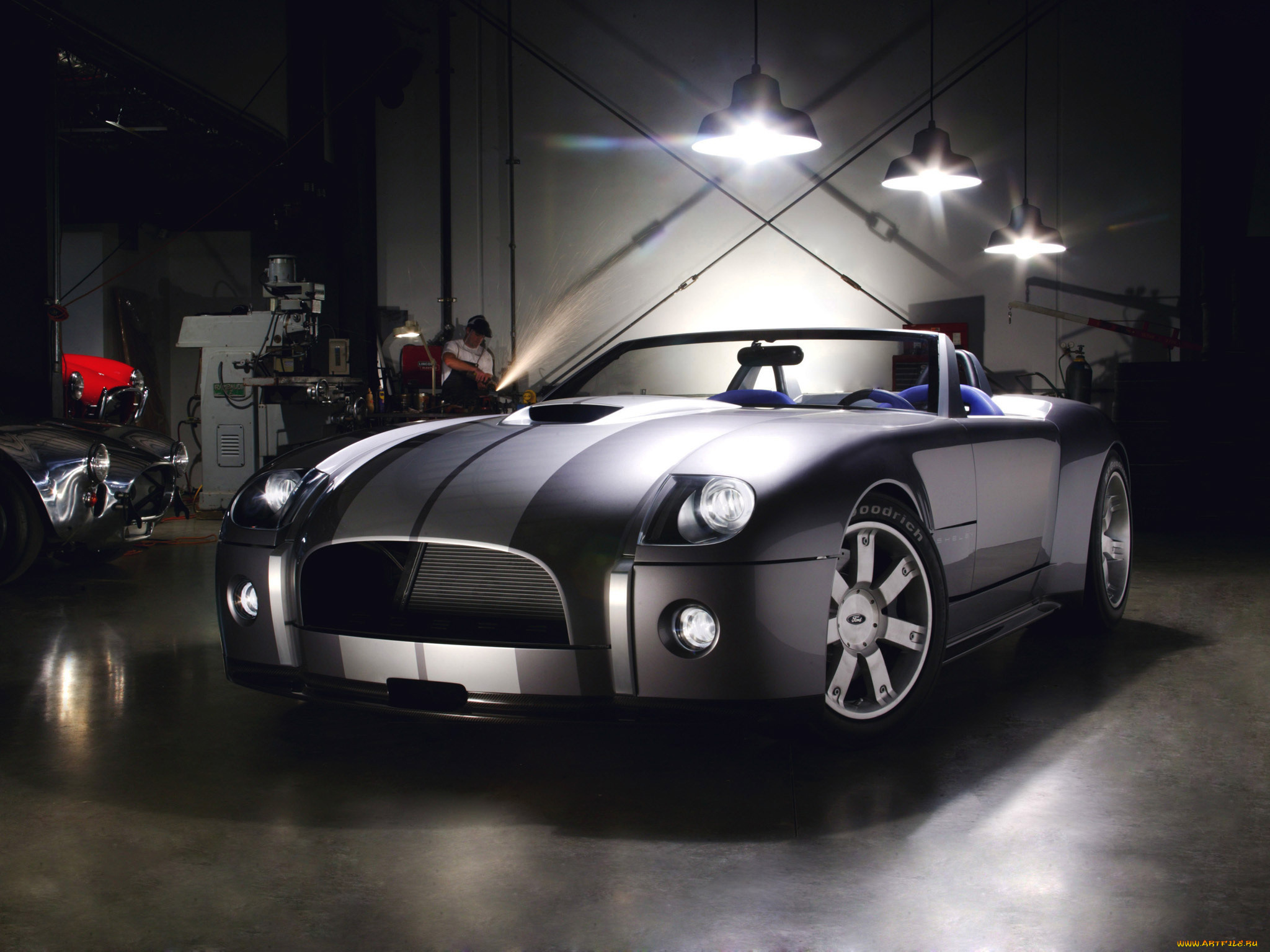 shelby, cobra, concept, 2004, автомобили, ac, cobra, shelby, cobra, concept, 2004