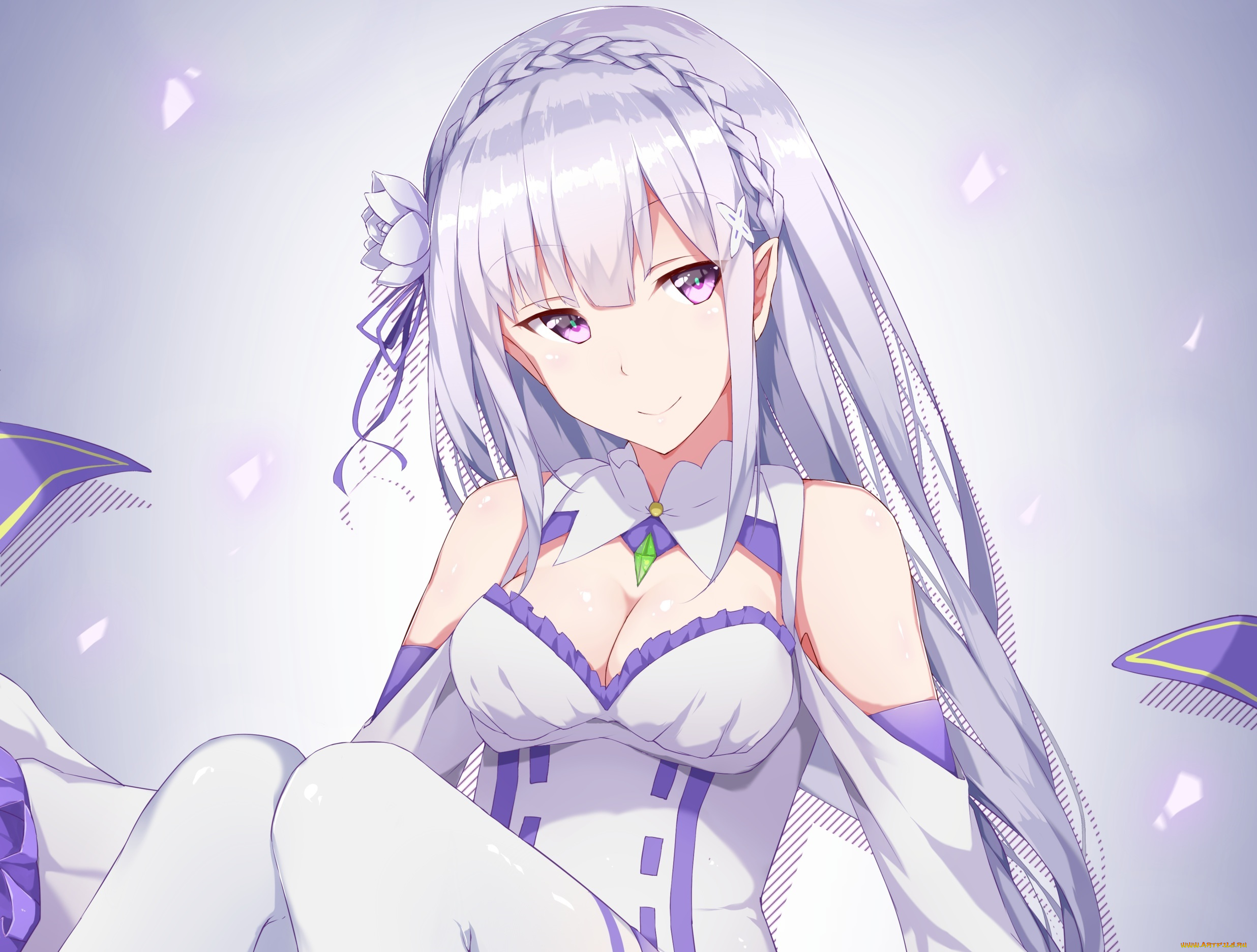 аниме, re, , zero, kara, hajimeru, isekai, seikatsu, emilia