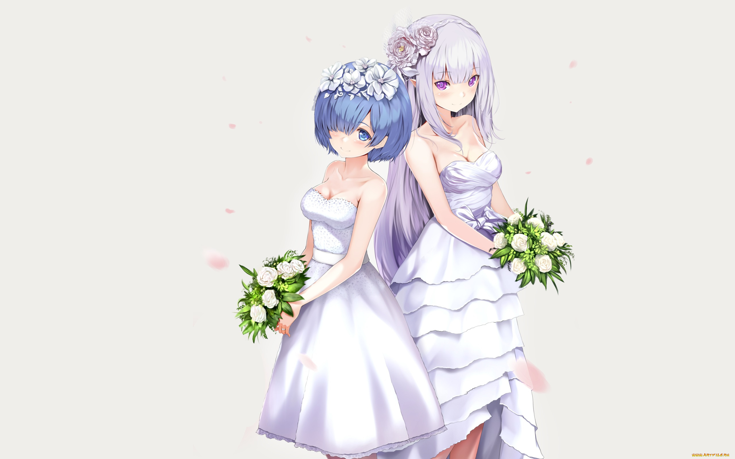 аниме, re, , zero, kara, hajimeru, isekai, seikatsu, rem, emilia
