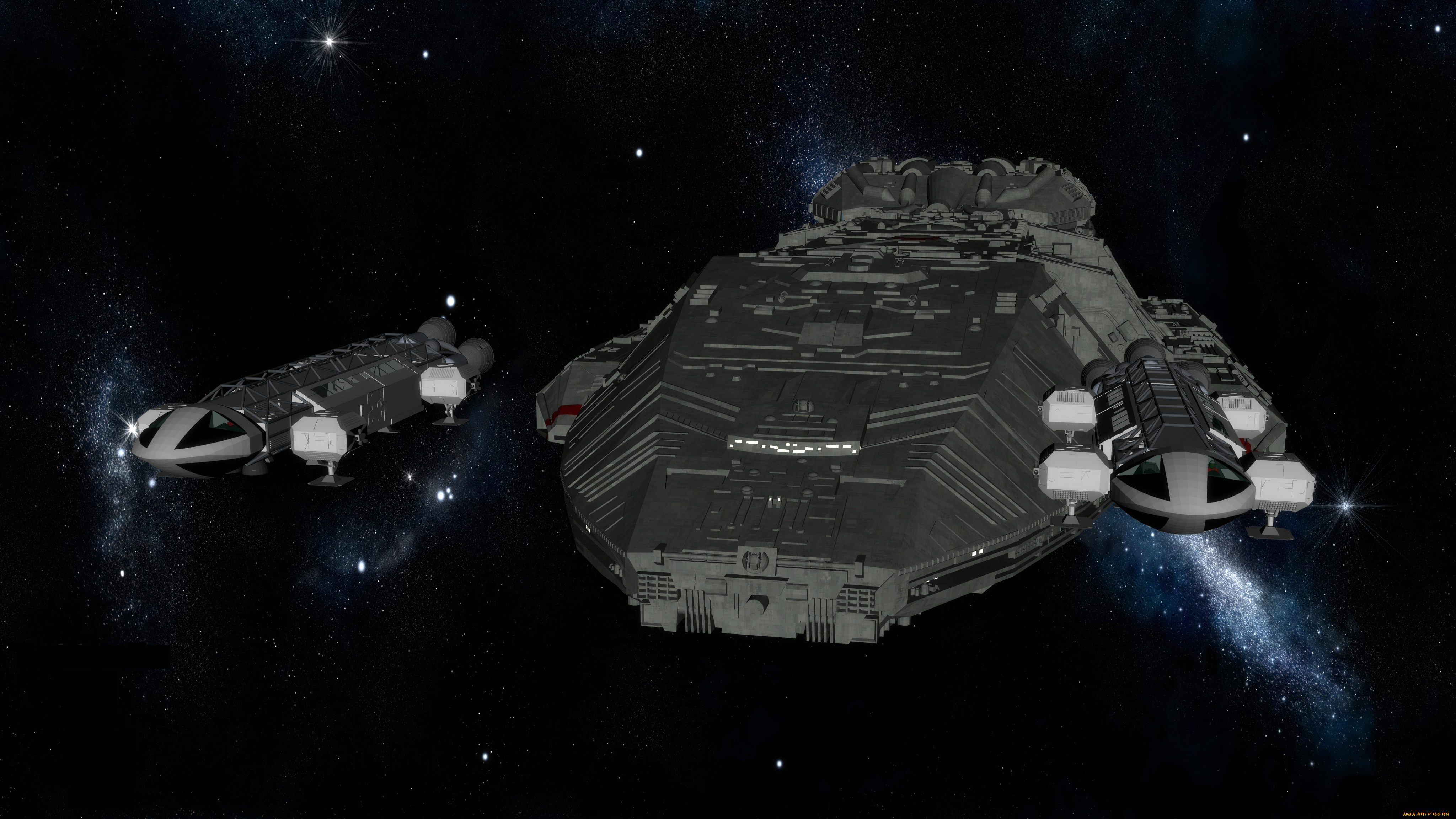 фэнтези, космические, корабли, , звездолеты, , станции, космический, корабль, полет, вселенная