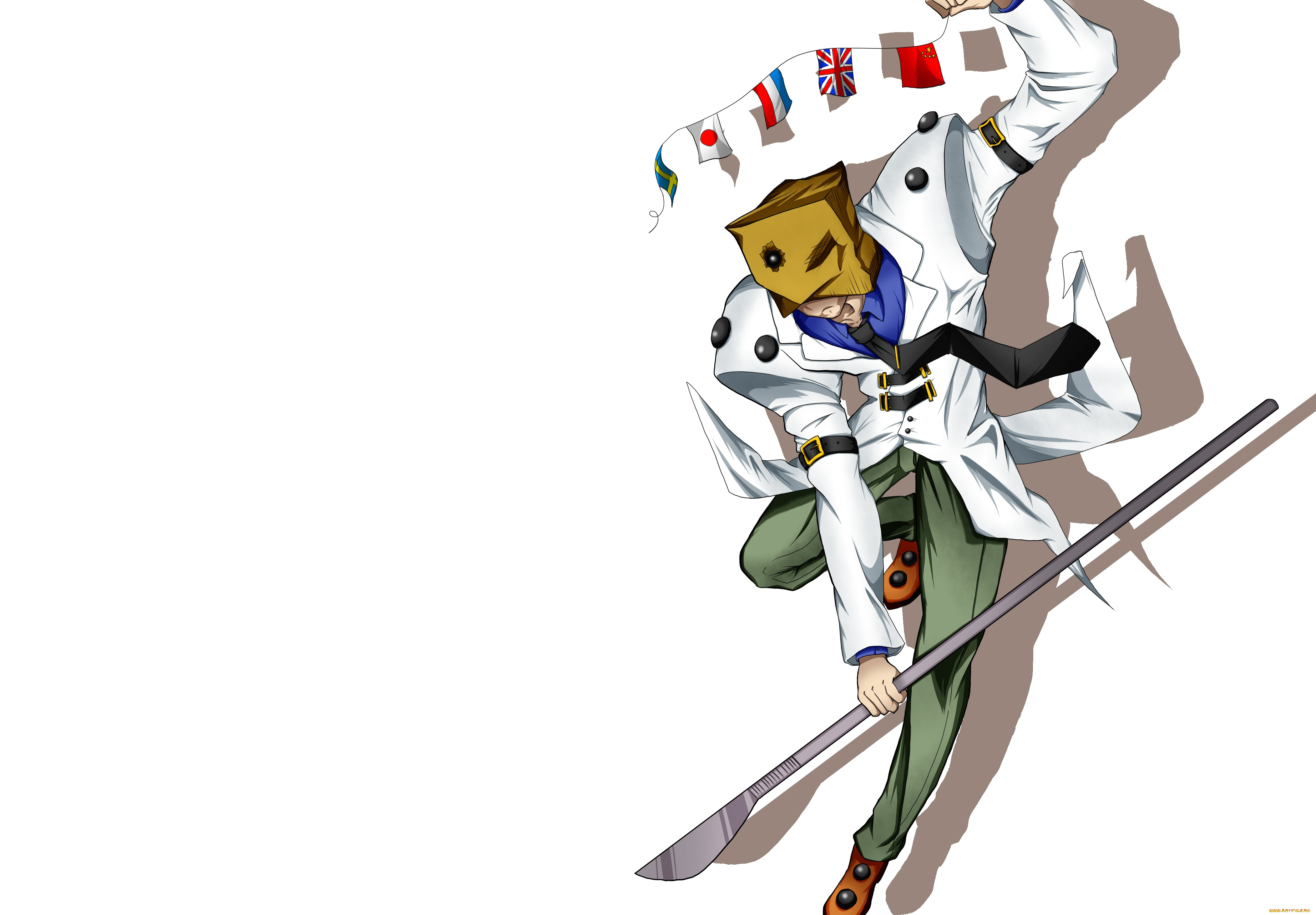 аниме, guilty, gear, фауст