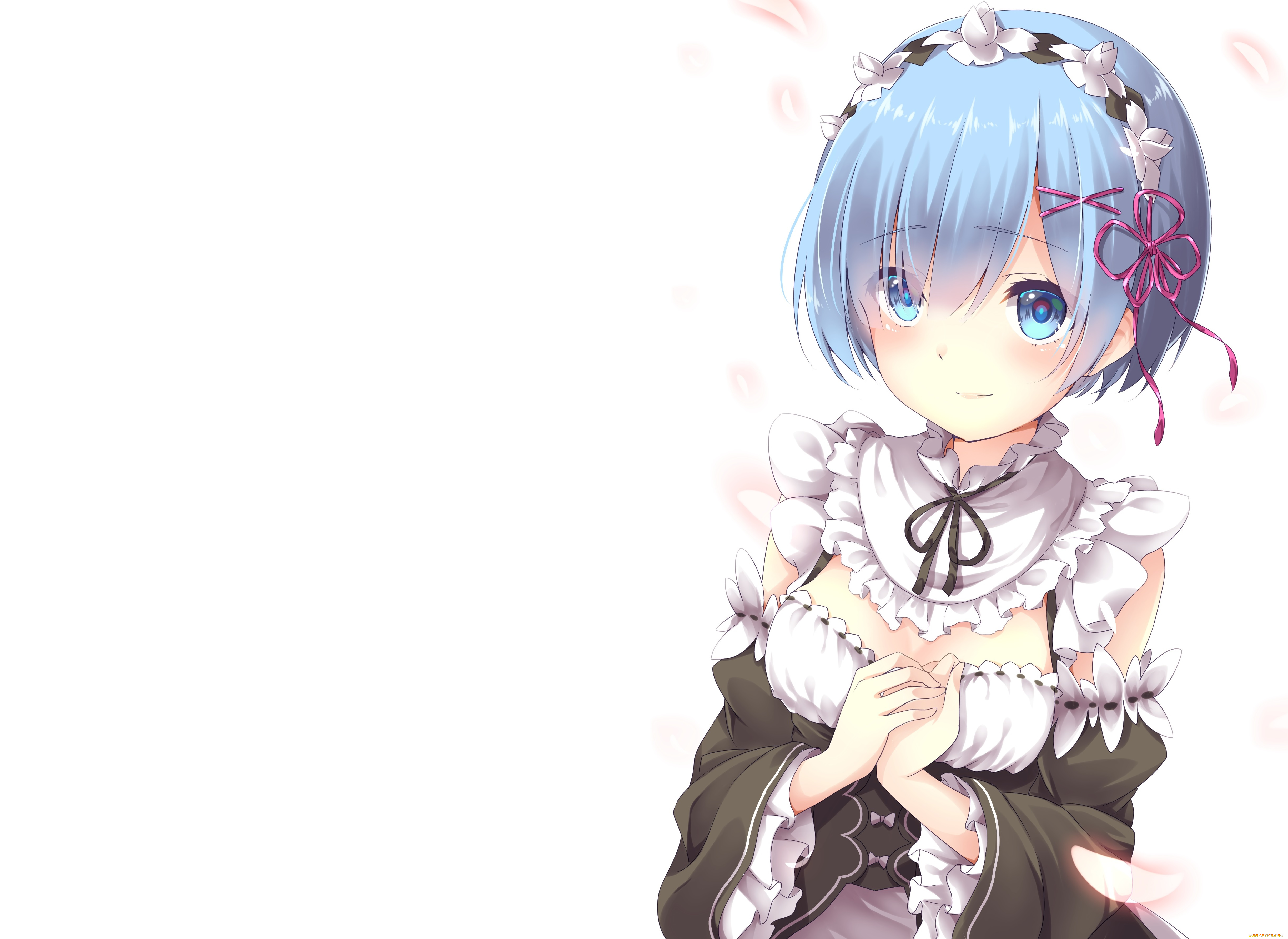 аниме, re, , zero, kara, hajimeru, isekai, seikatsu, rem
