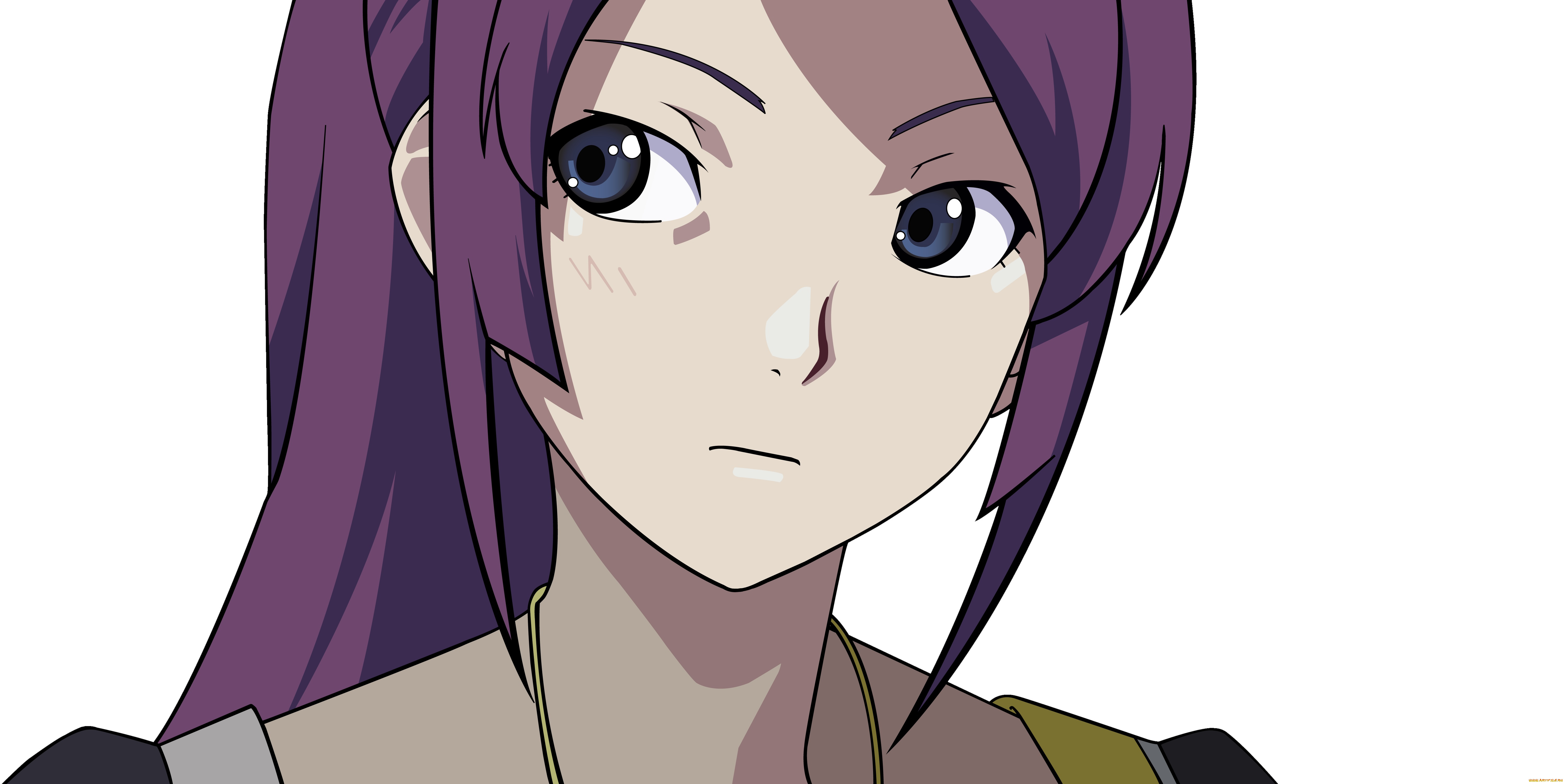 аниме, bakemonogatari, фон, взгляд, девушка