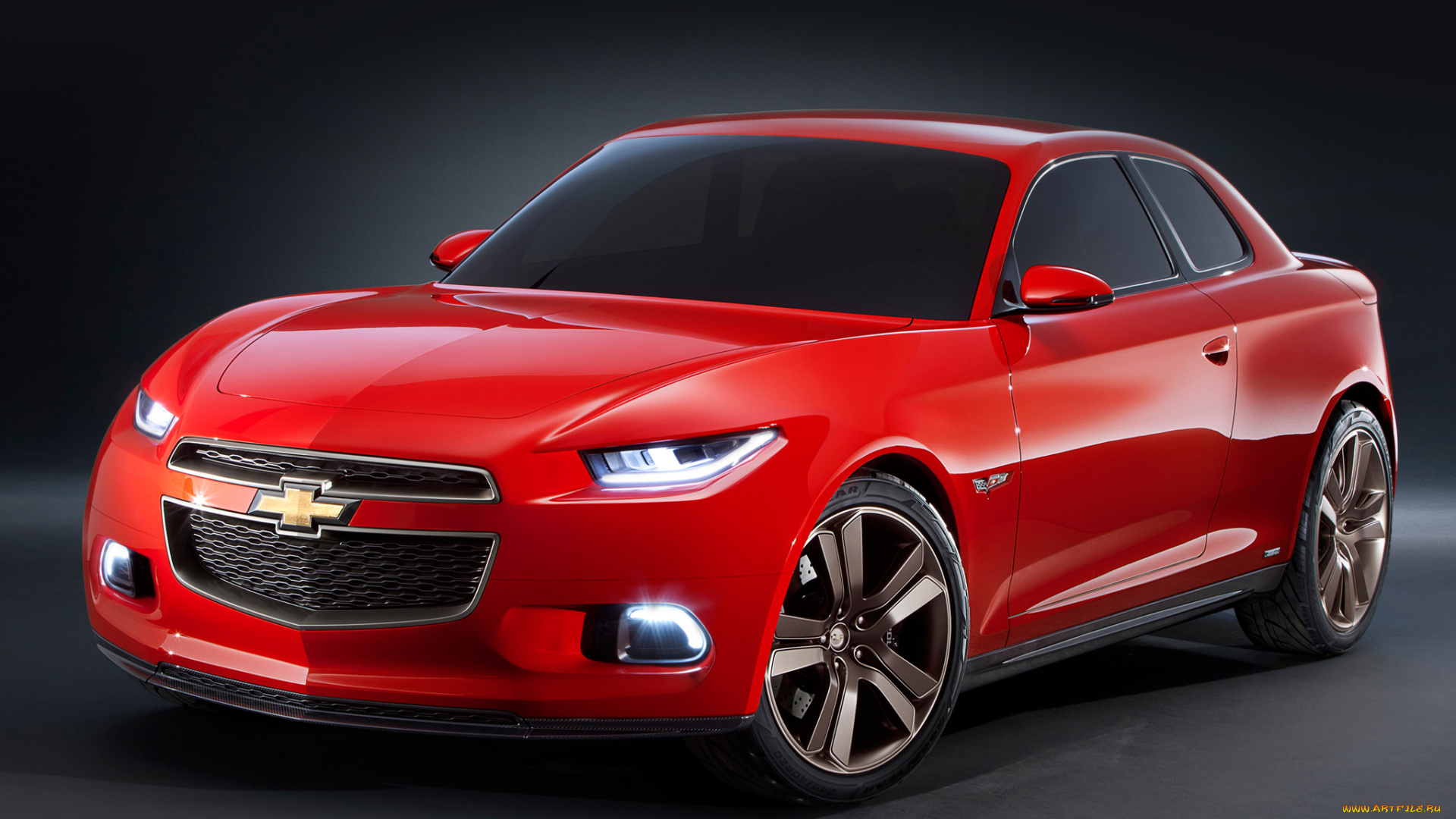 chevrolet, code, 130r, concept, 2012, автомобили, chevrolet, concept, 130r, code, красный, 2012