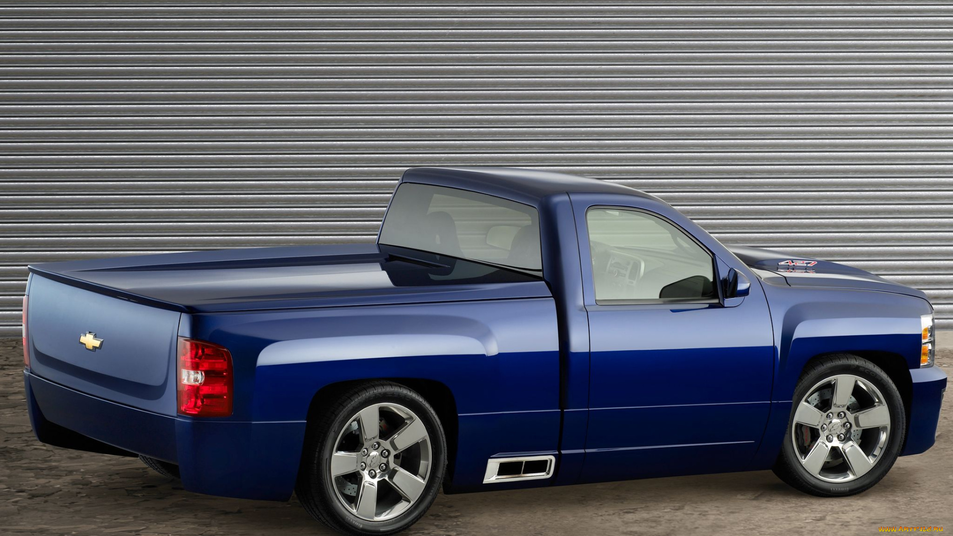 chevrolet, silverado, 427, concept, 2014, автомобили, chevrolet, silverado, concept, синий, 2014, 427