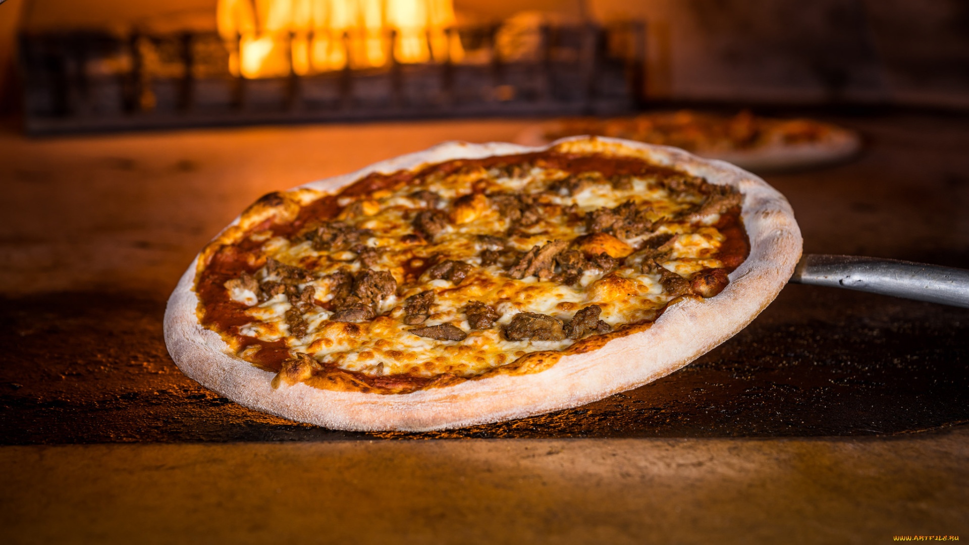 еда, пицца, снедь