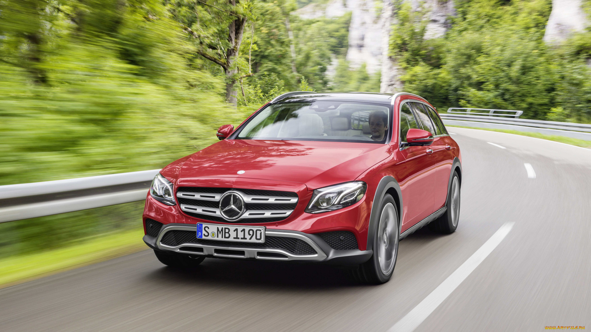 mercedes-benz, e-class, all-terrain, 2017, автомобили, mercedes-benz, красный, e-class, all-terrain, 2017