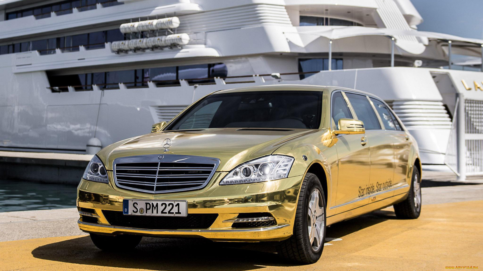 mercedes-benz, s-63, amg, show, car, 2012, автомобили, mercedes-benz, show, amg, s-63, золотой, 2012, car