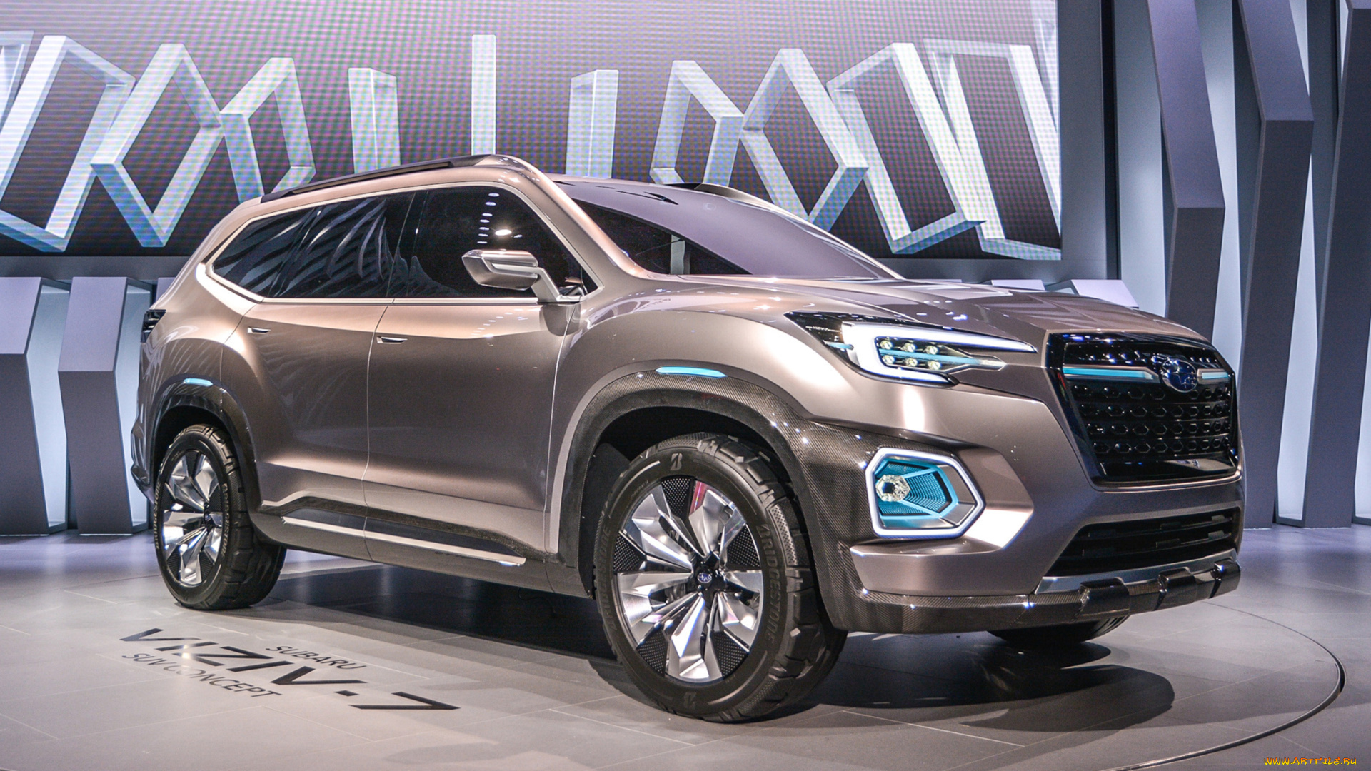 subaru, viziv-7, concept, 2018, автомобили, выставки, и, уличные, фото, subaru, viziv-7, внедорожник, concept, 2018