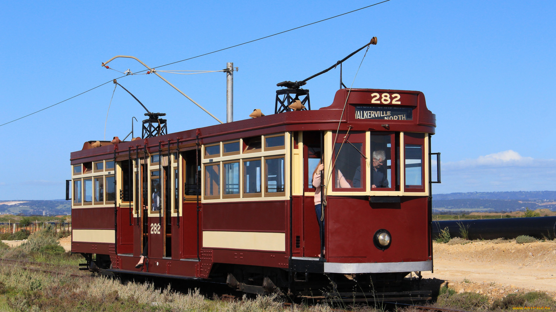 техника, трамваи, трамвай, рельсы