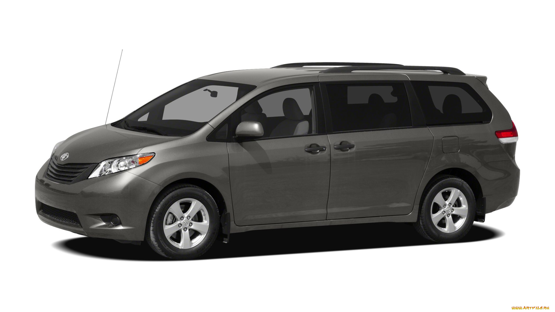 toyota, sienna, 2013, автомобили, toyota, серая, 2013, sienna