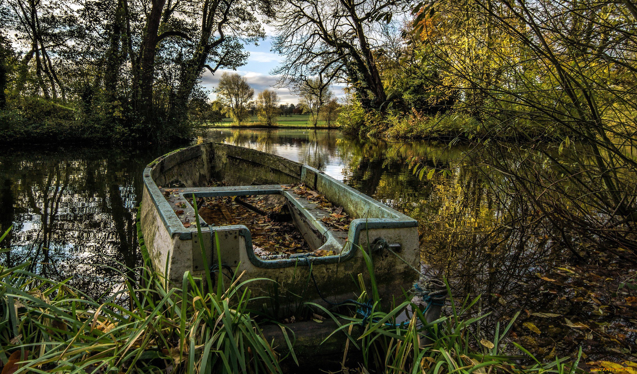 корабли, лодки, , шлюпки, пруд, лодка, заброшенная