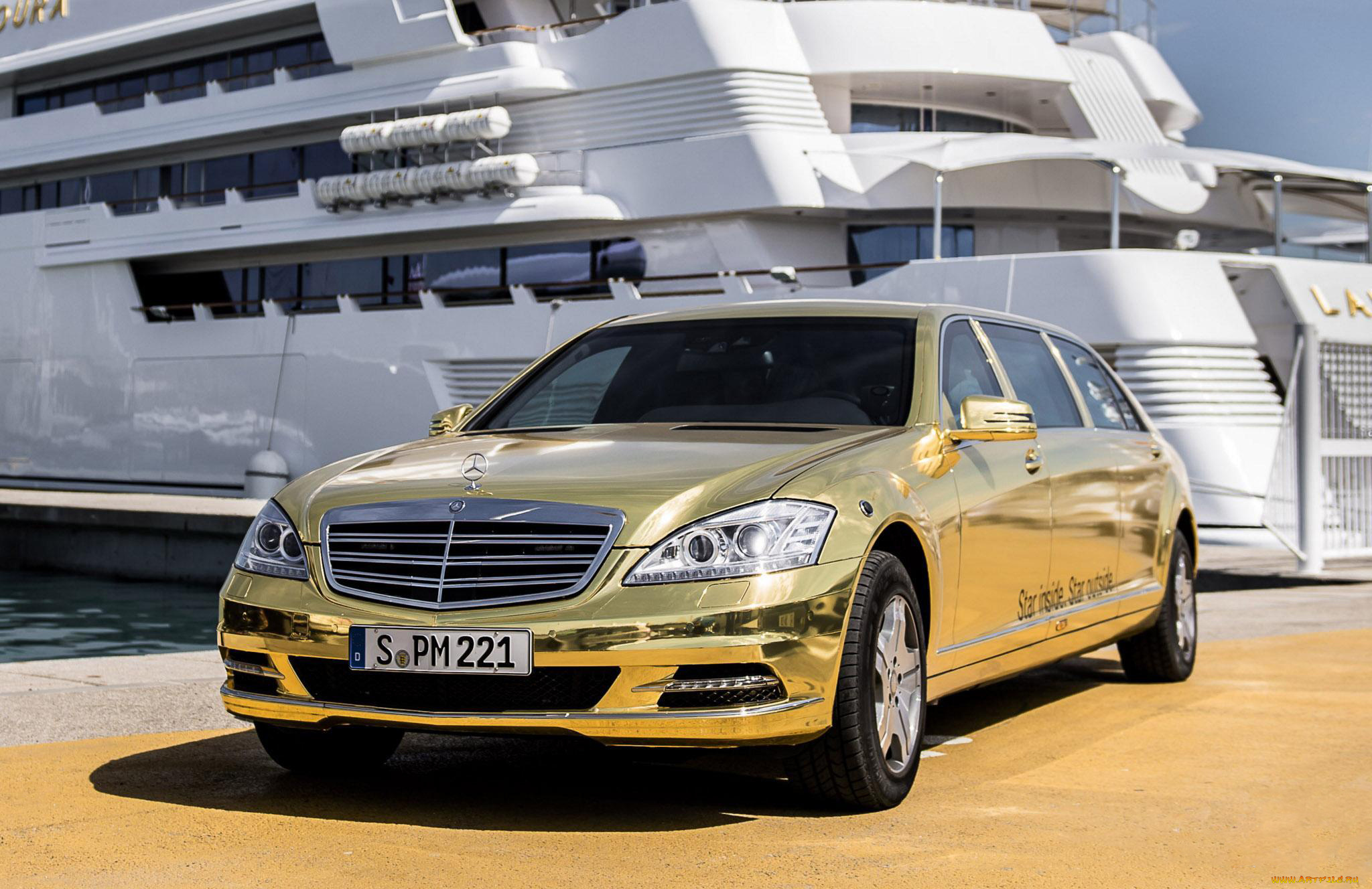 mercedes-benz, s-63, amg, show, car, 2012, автомобили, mercedes-benz, show, amg, s-63, золотой, 2012, car