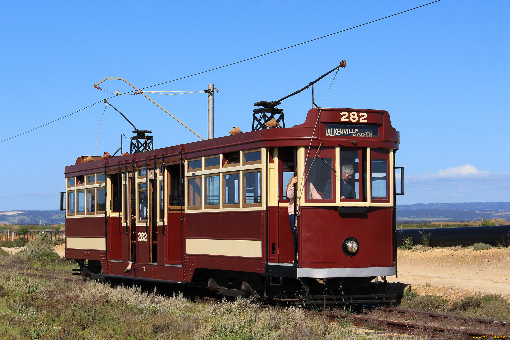 техника, трамваи, трамвай, рельсы