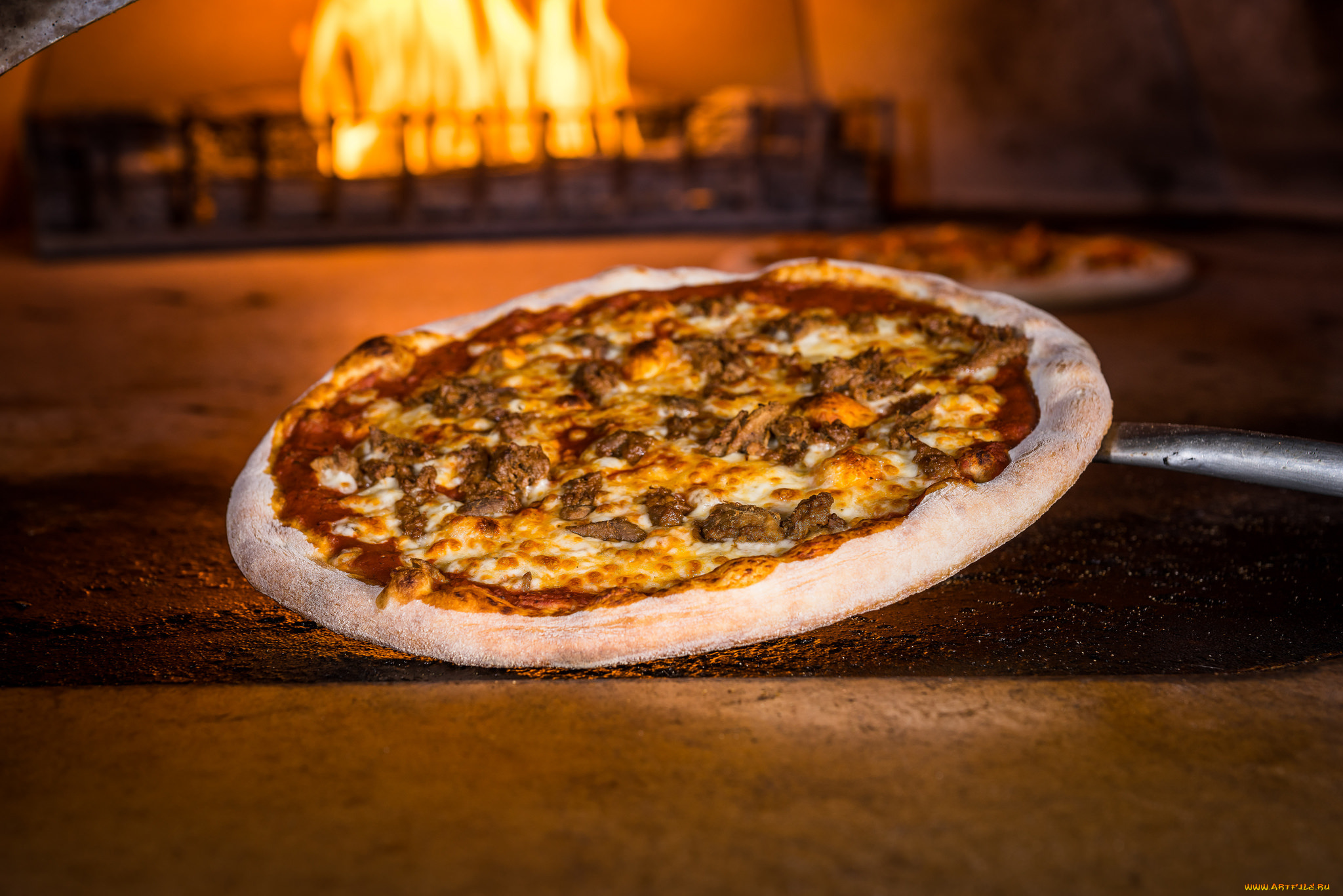 еда, пицца, снедь