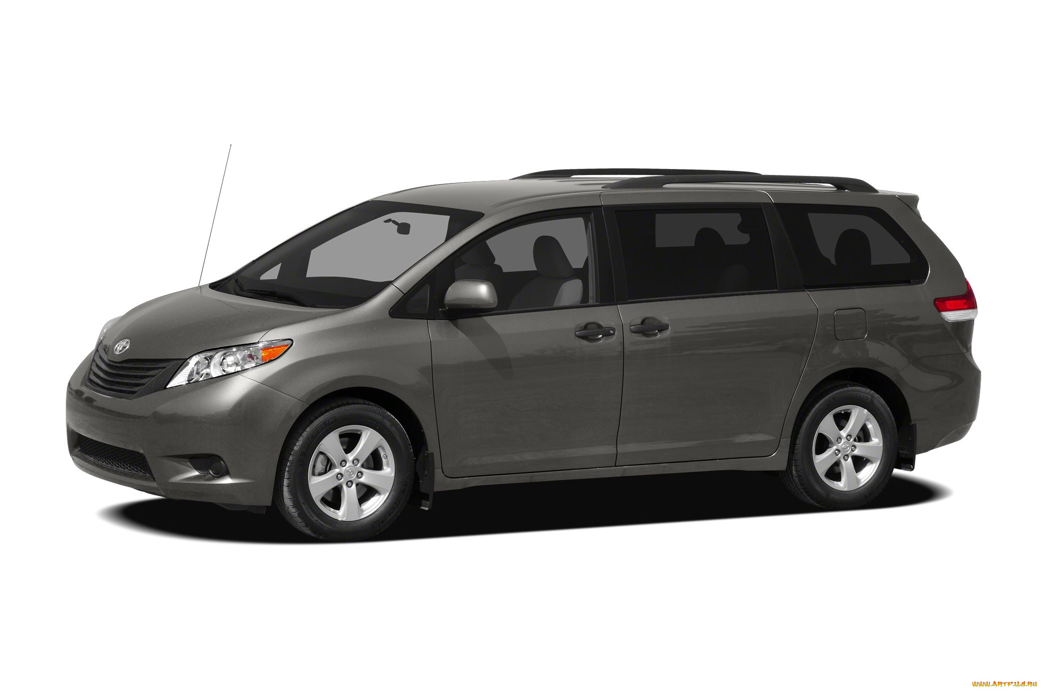toyota, sienna, 2013, автомобили, toyota, серая, 2013, sienna