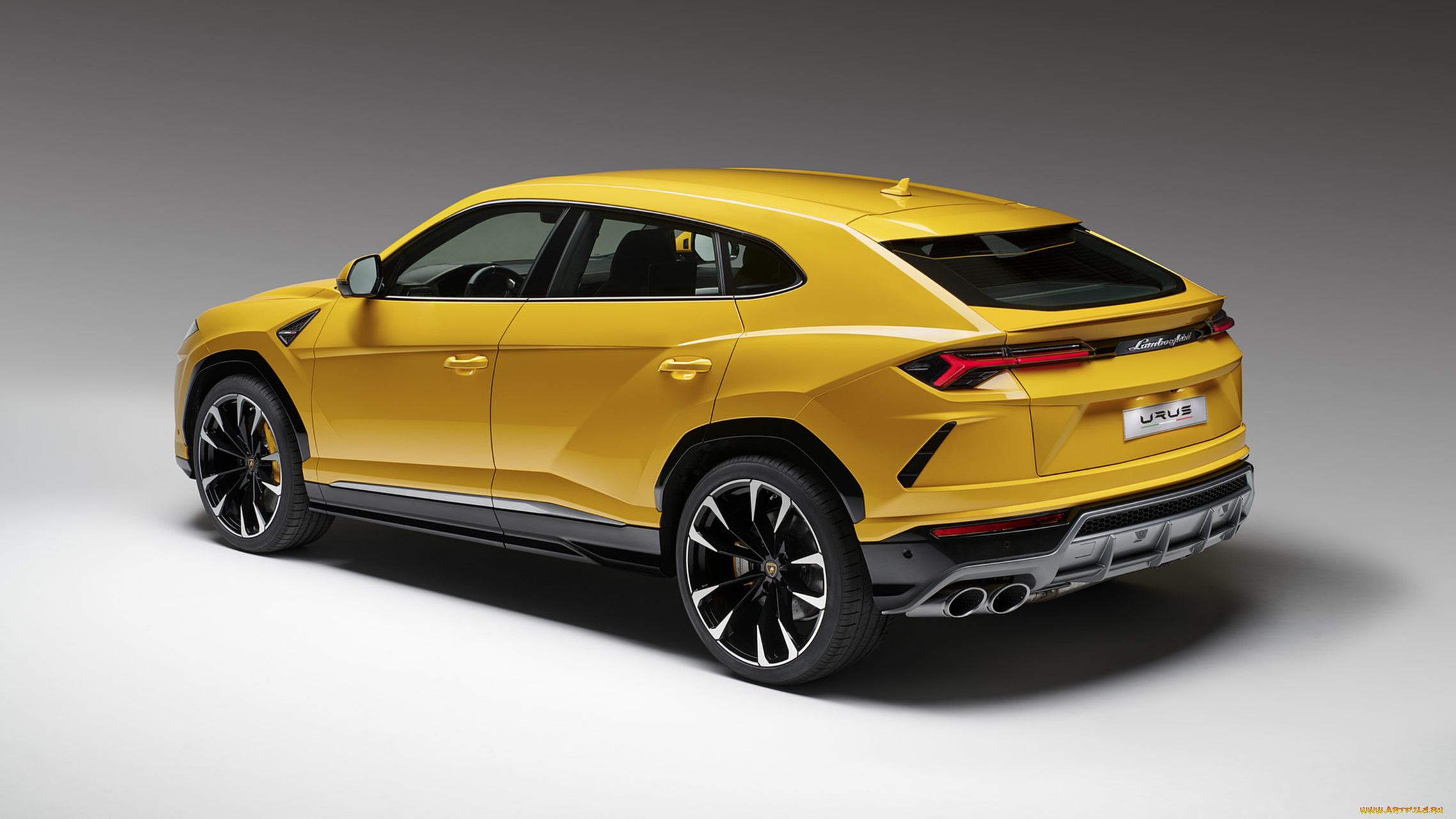 lamborghini, urus, 2019, автомобили, lamborghini, urus, 2019, жёлтый