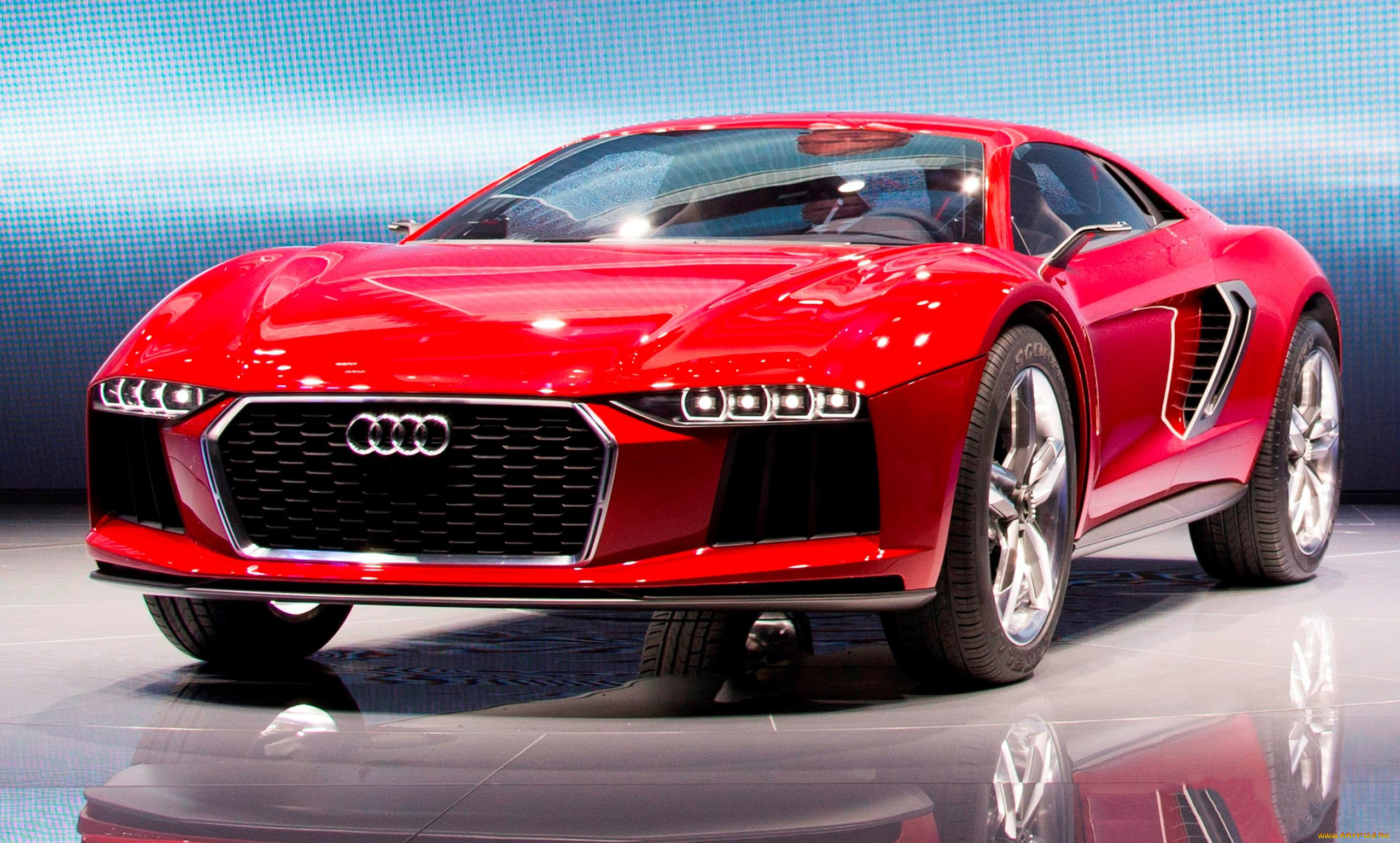audi, nanuk, quattro, concept, 2013, автомобили, audi, красный, concept, quattro, 2013, nanuk