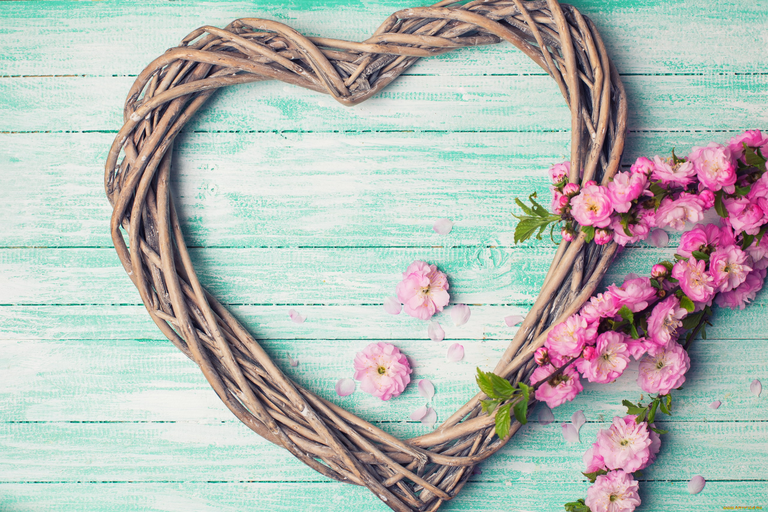 праздничные, день, святого, валентина, , сердечки, , любовь, плетеное, сердечко