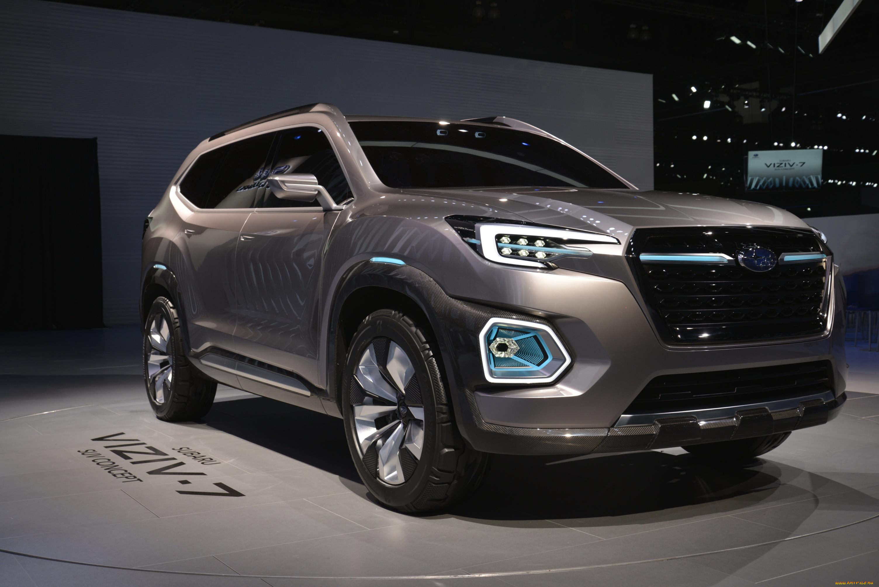 subaru, viziv-7, concept, 2018, автомобили, выставки, и, уличные, фото, concept, 2018, внедорожник, viziv-7, subaru