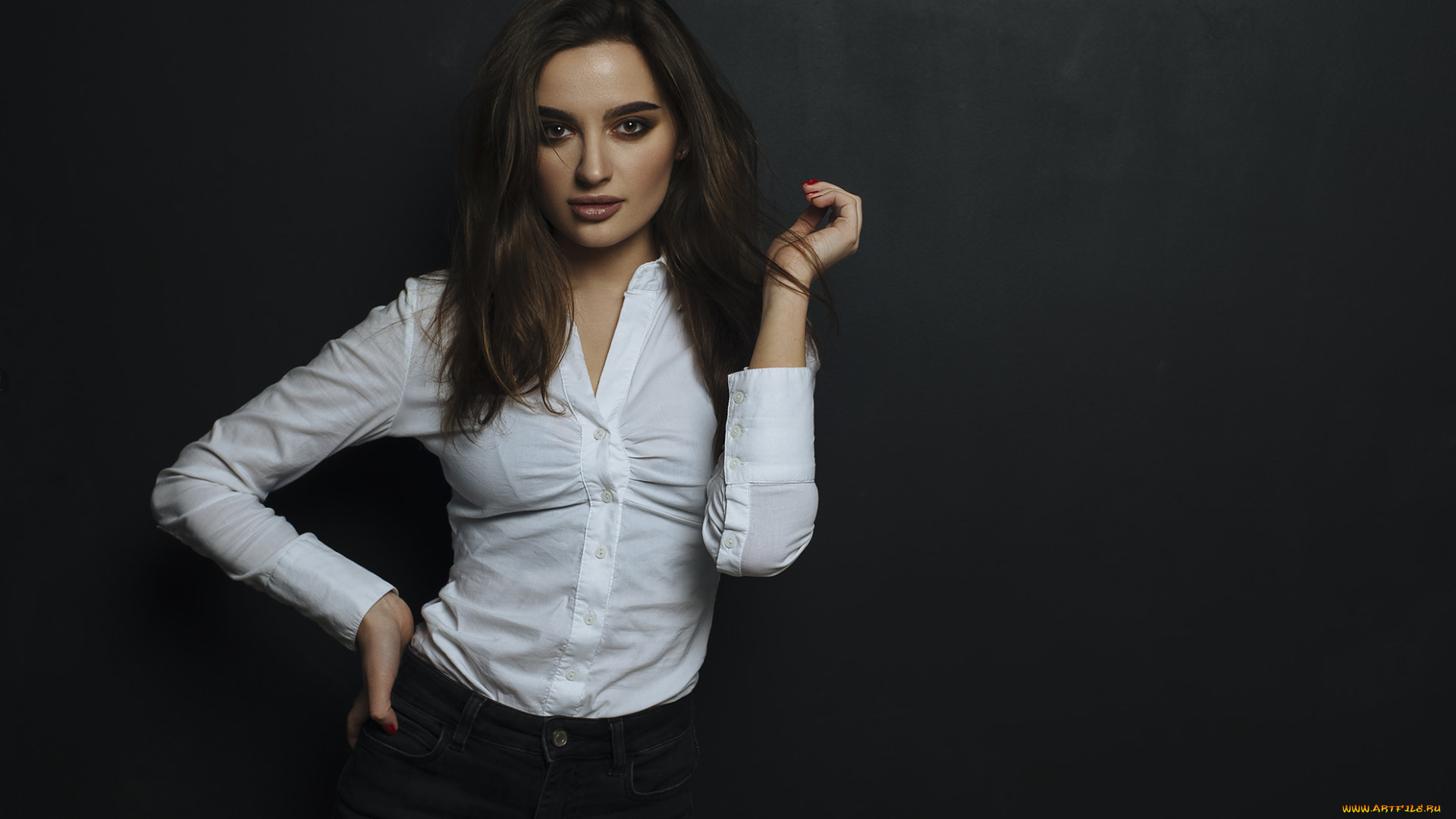 девушка, девушки, -unsort, , брюнетки, темноволосые, модель