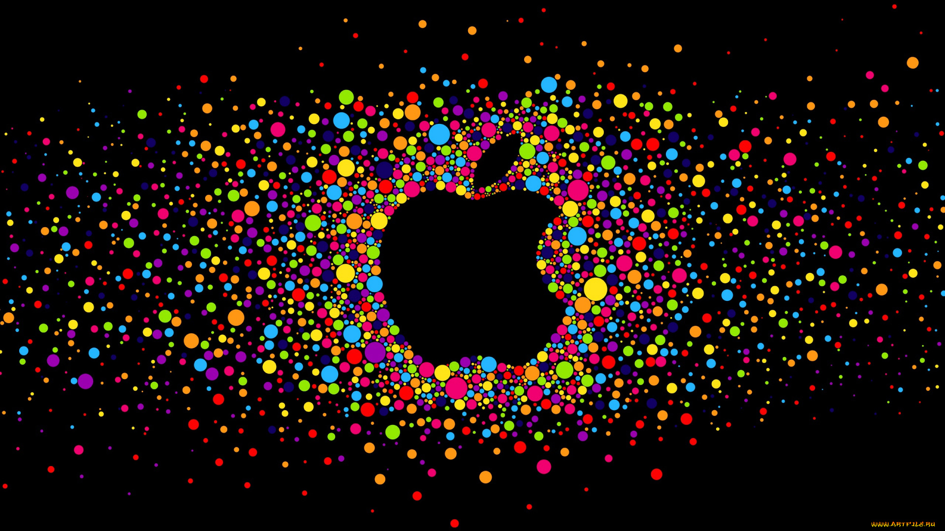 компьютеры, apple, фон, логотип