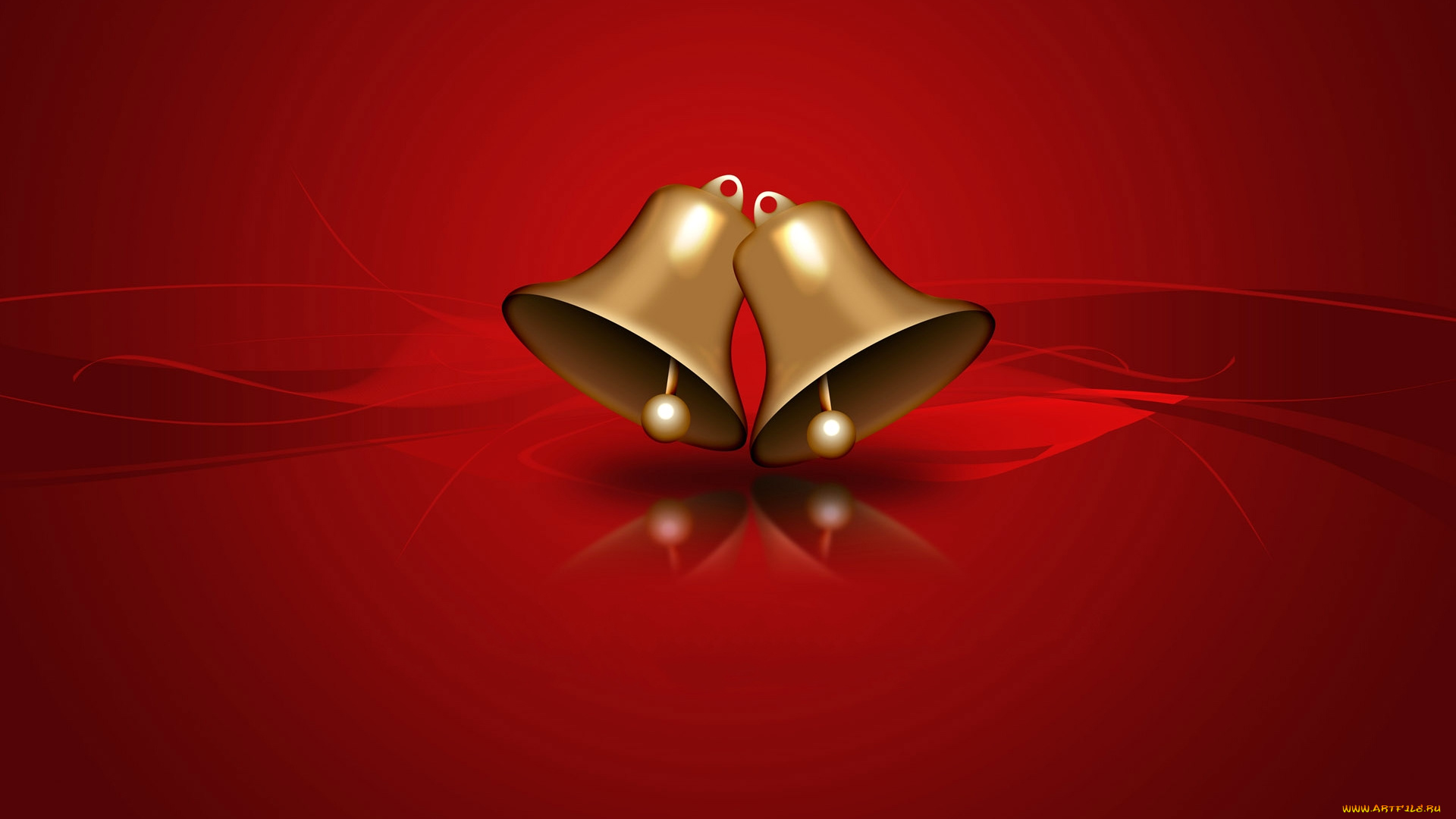 праздничные, колокольчики, фон