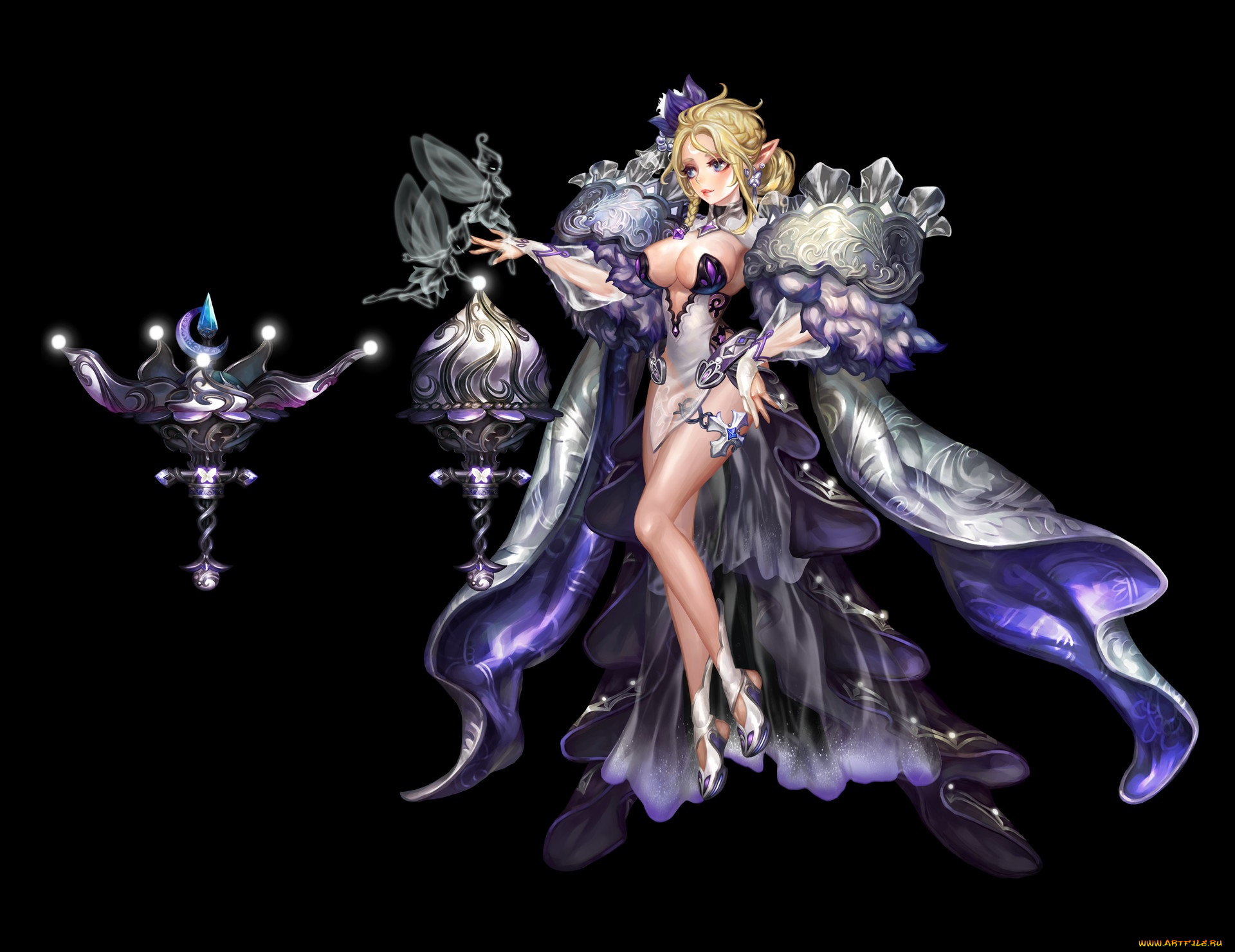 фэнтези, эльфы, a-youn, kim, dragon, blaze, дизайн, костюма, арт, игра