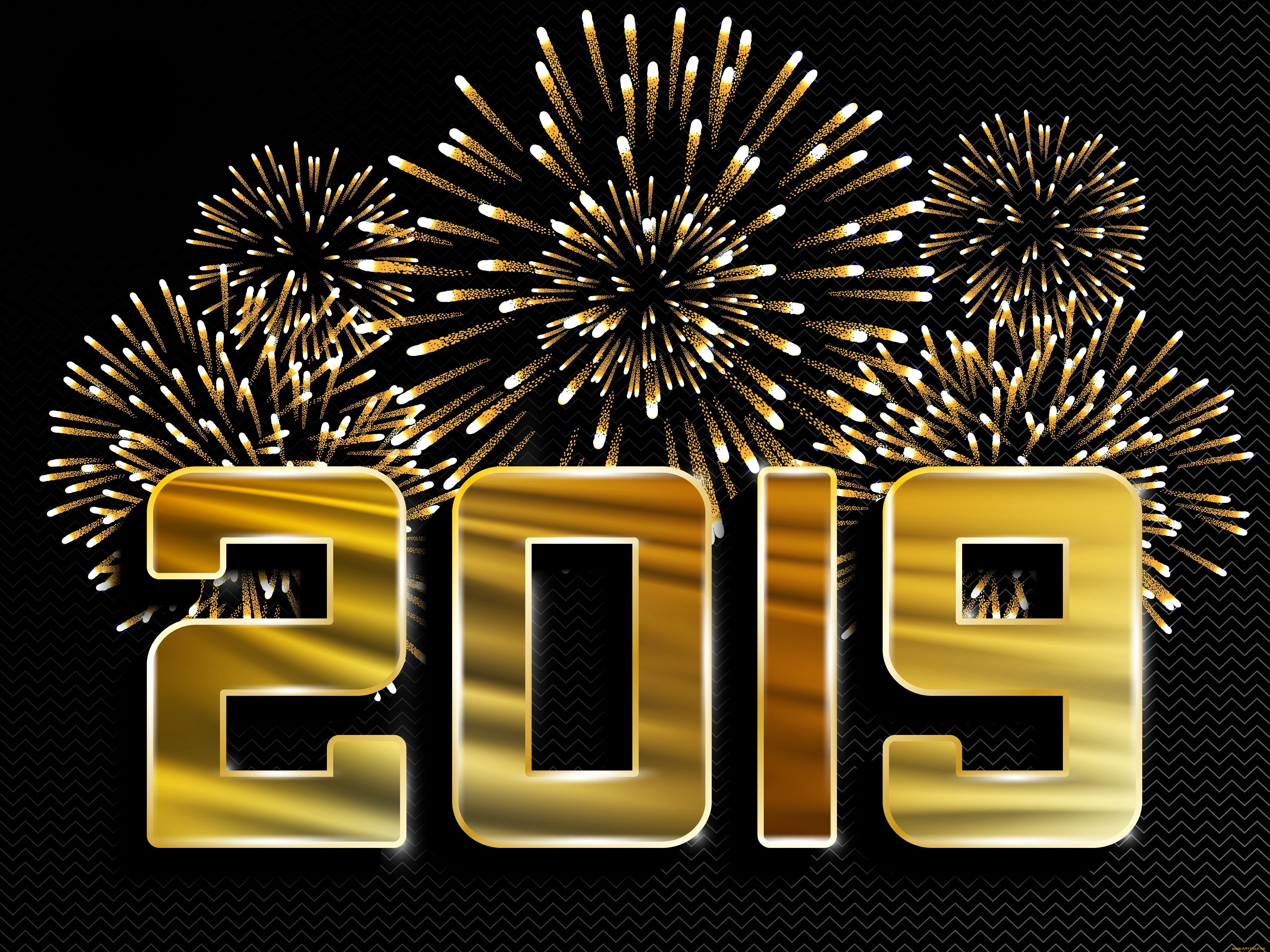 праздничные, векторная, графика, , новый, год, салют, новый, год, цифры, фон