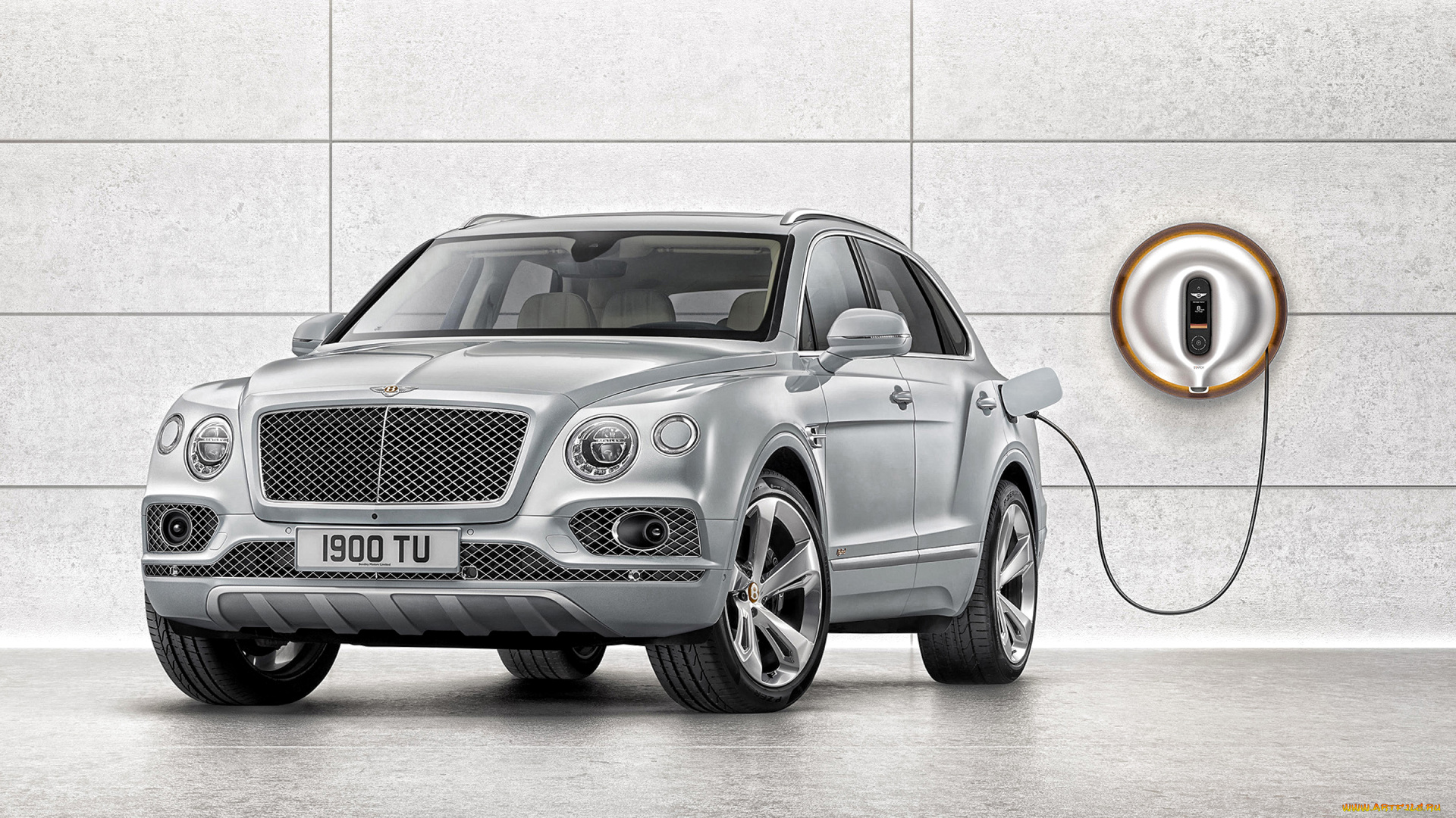 2020, bentley, bentayga, hybrid, автомобили, bentley, люкс, вид, спереди, экстерьер, 2020, bentayga, hybrid, британские, серебристый, новый, гибрид, suv