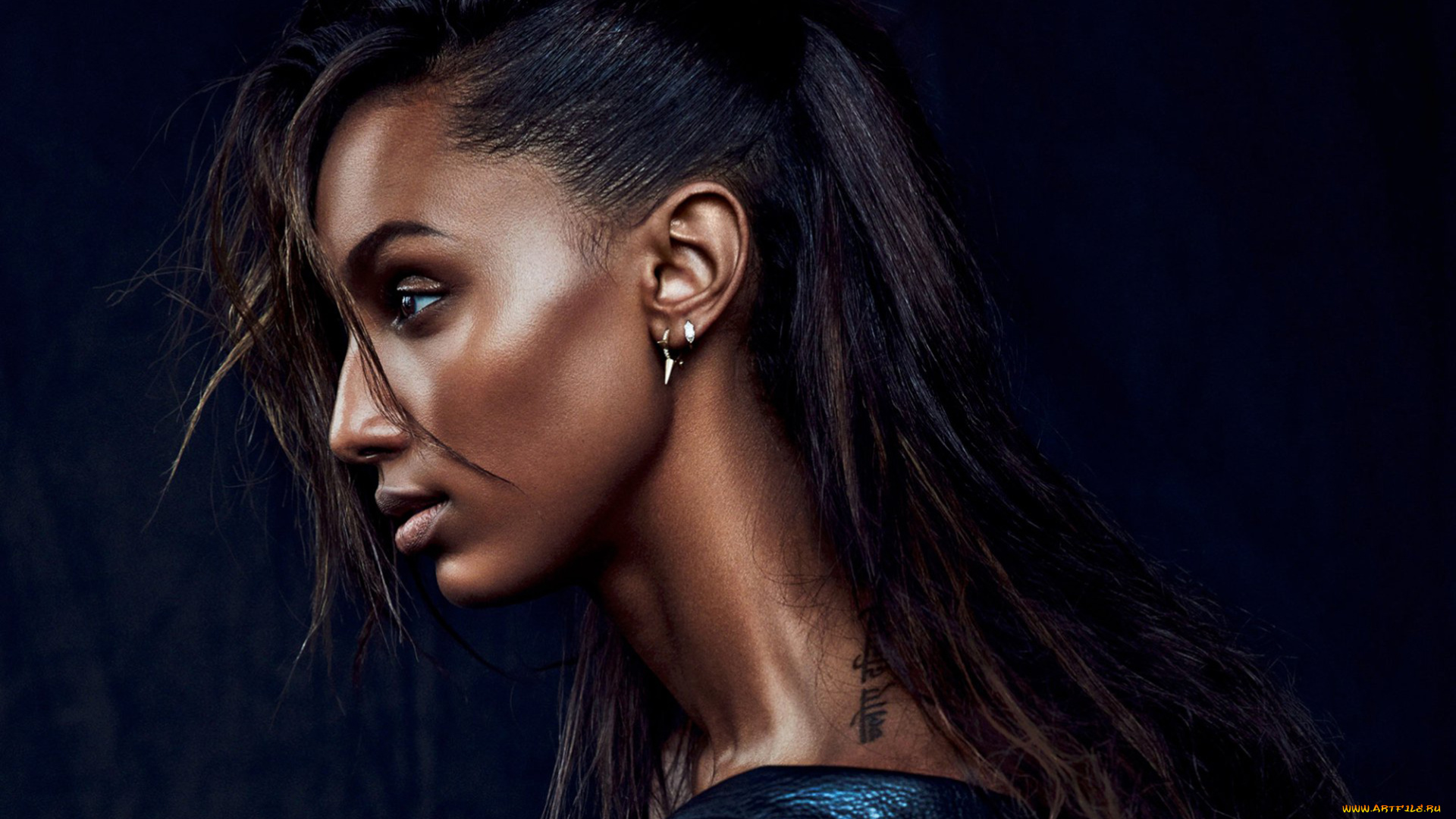 jasmine, tookes, девушки, макияж, взгляд, лицо, портрет, хаер, поза, актриса, причёска, брюнетка, чернокожая, темнокожая, мулатка, jasmine, tookes, девушка, модель, красотка