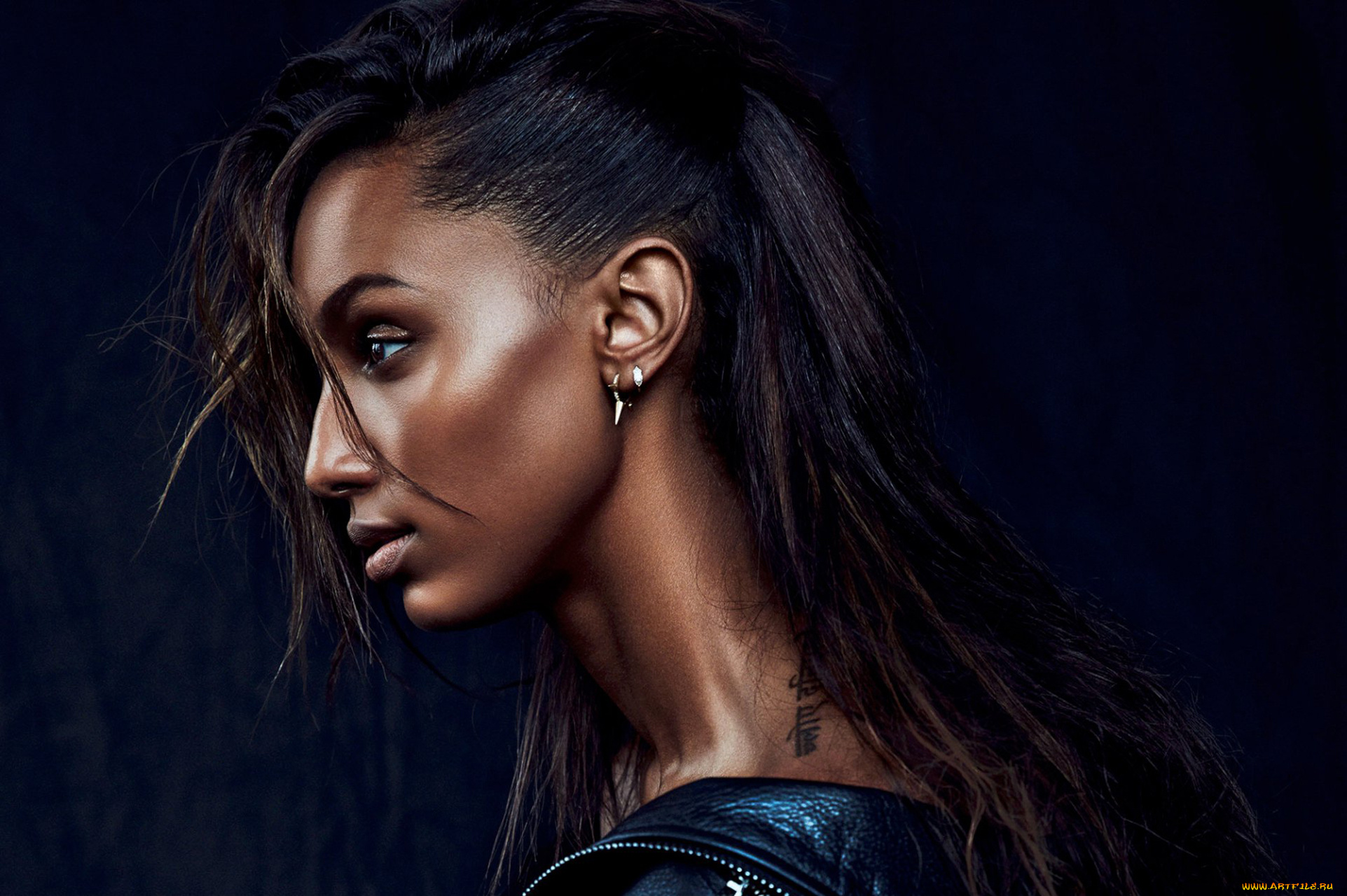 jasmine, tookes, девушки, макияж, взгляд, лицо, портрет, хаер, поза, актриса, причёска, брюнетка, чернокожая, темнокожая, мулатка, jasmine, tookes, девушка, модель, красотка