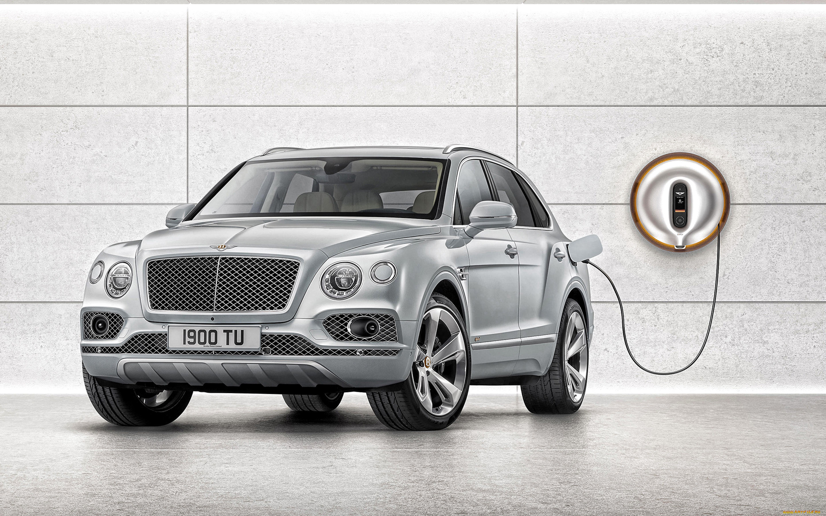 2020, bentley, bentayga, hybrid, автомобили, bentley, люкс, вид, спереди, экстерьер, 2020, bentayga, hybrid, британские, серебристый, новый, гибрид, suv
